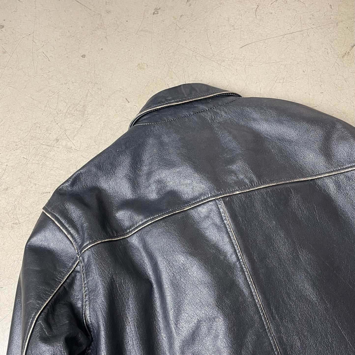 (M) Gipsy Lederjacke schwarz