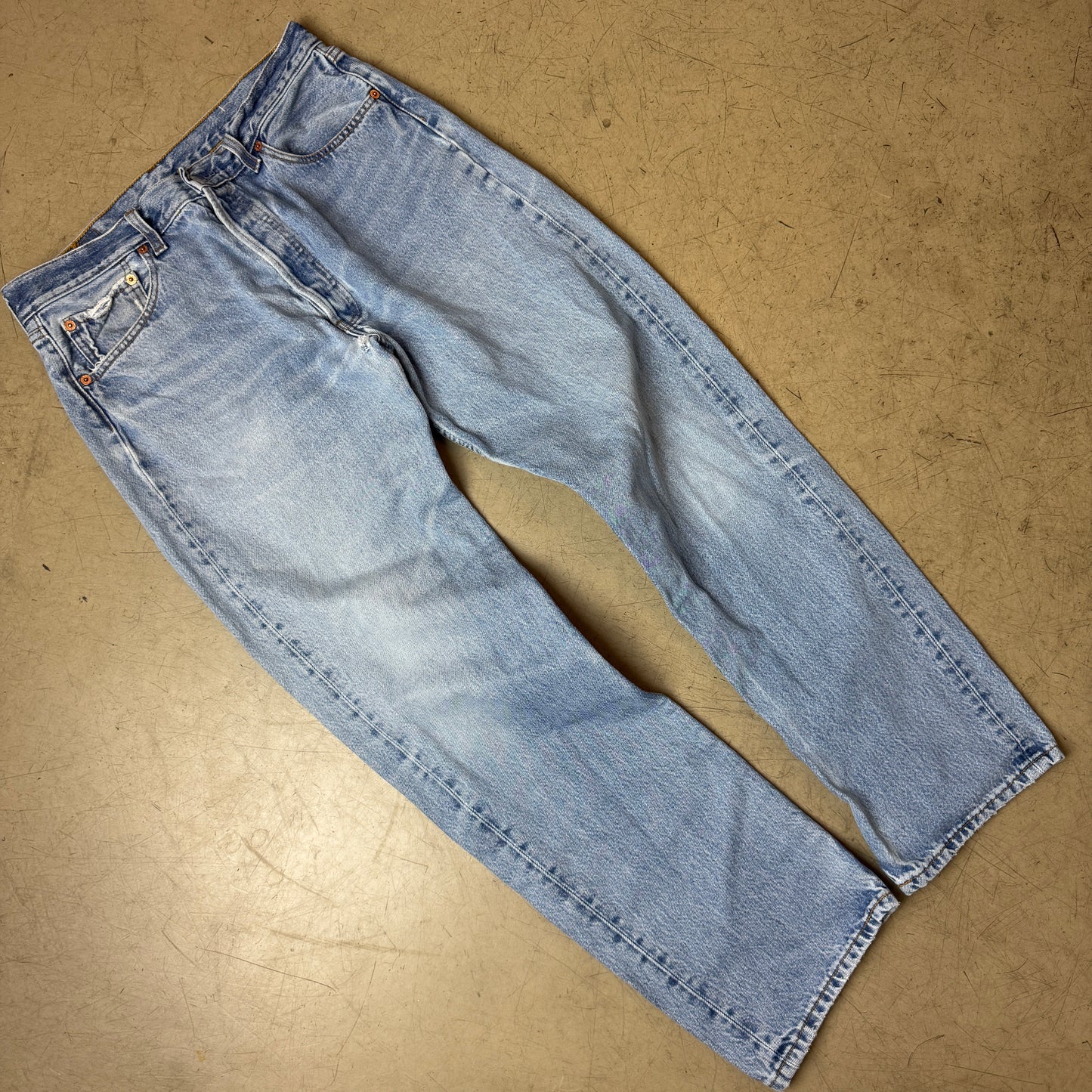 (L) Levi’s 501 Jeanshose hellblau W34/L32