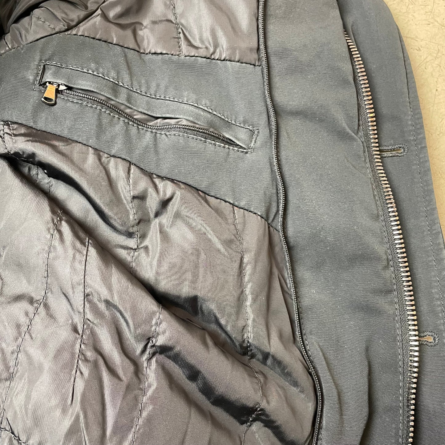(M) Moncler Mantel Jacke lang schwarz