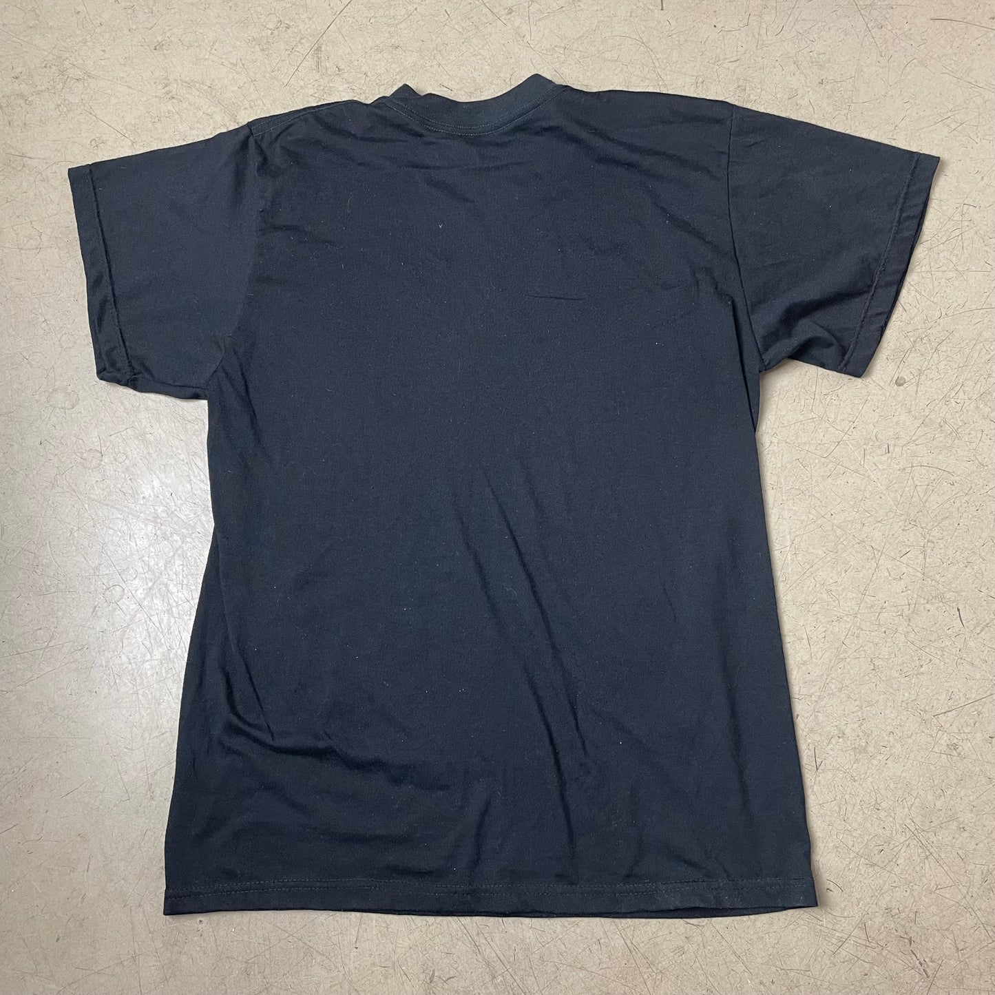 (M-L) US Army Spellout Tshirt schwarz gelb