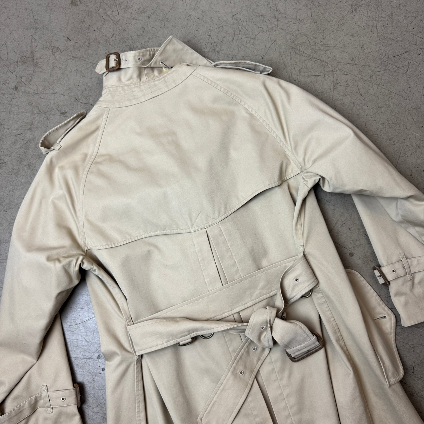 (WMN S-M) 1980s Burberrys Trench Coat