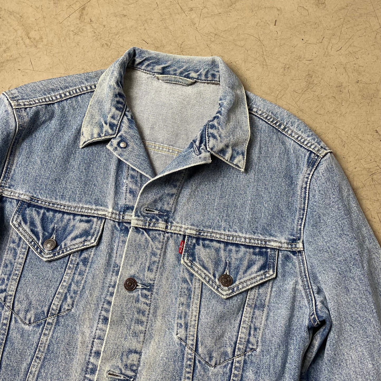 (L) Levi’s Jeansjacke hellblau
