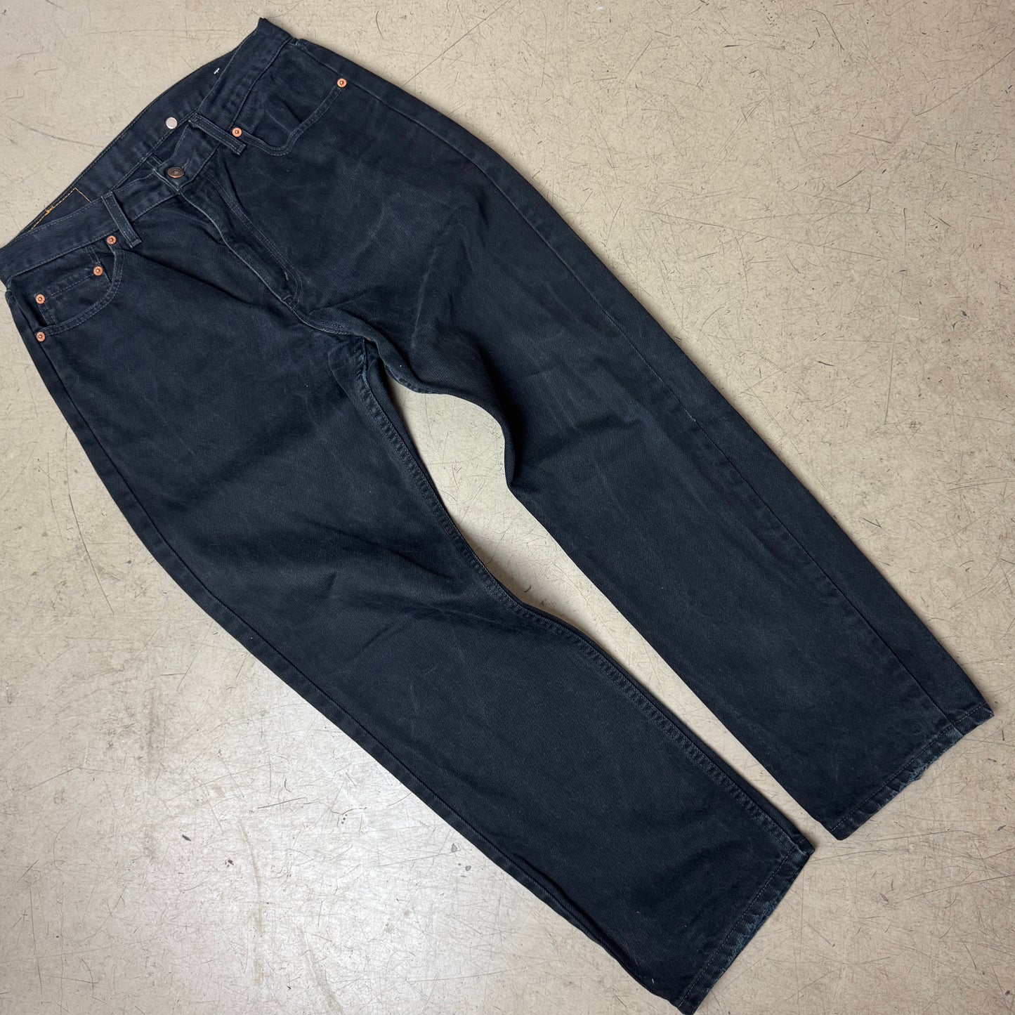 (M) Vintage Levi’s 615 02 Orange Tab Jeanhose W33/L30