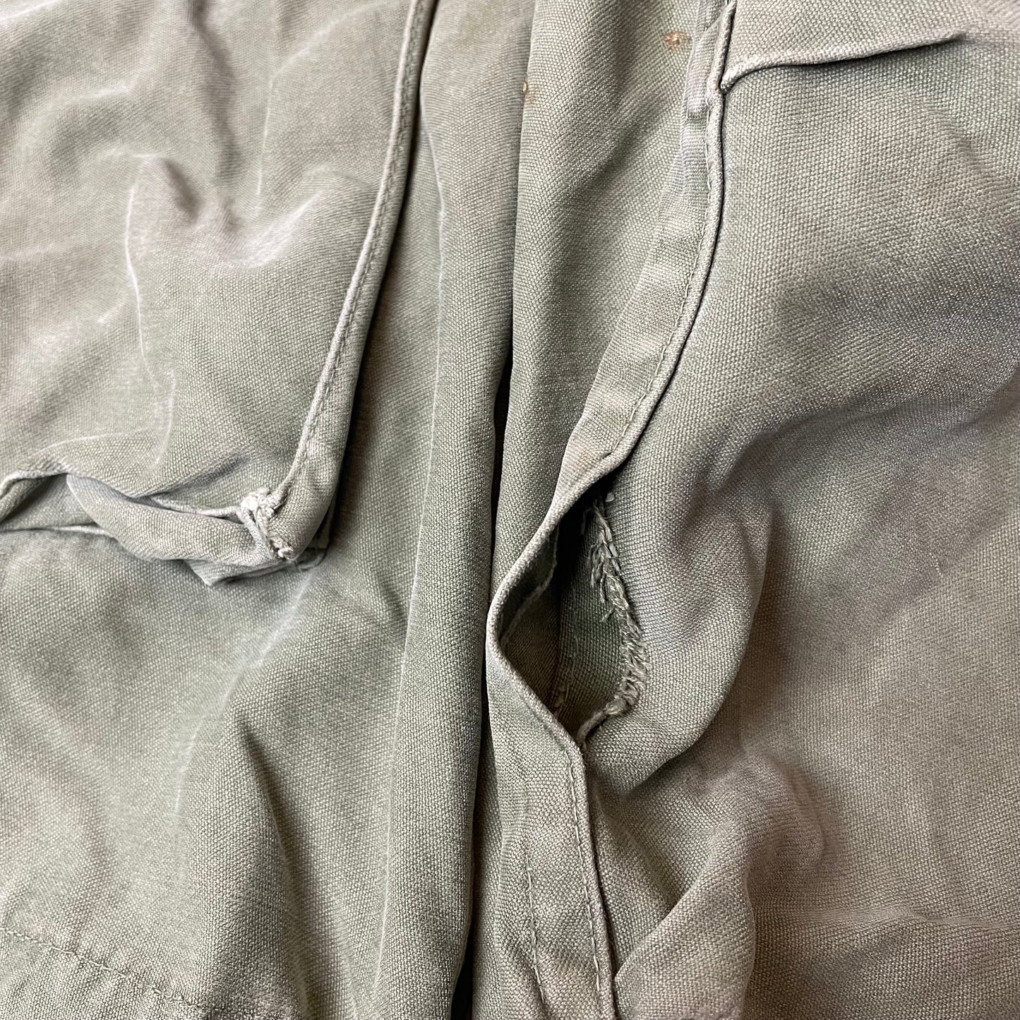 (M) Vintage M51 Field Jacket US Army faded grün S Long