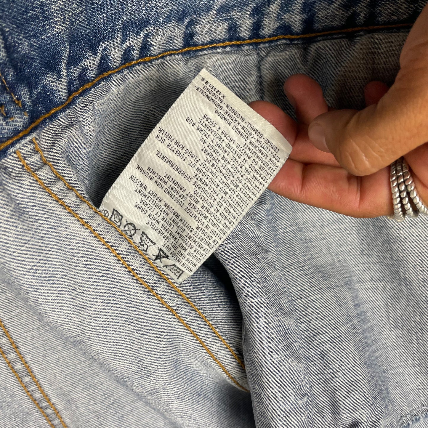(XXL) Levi’s Jeansjacke hellblau