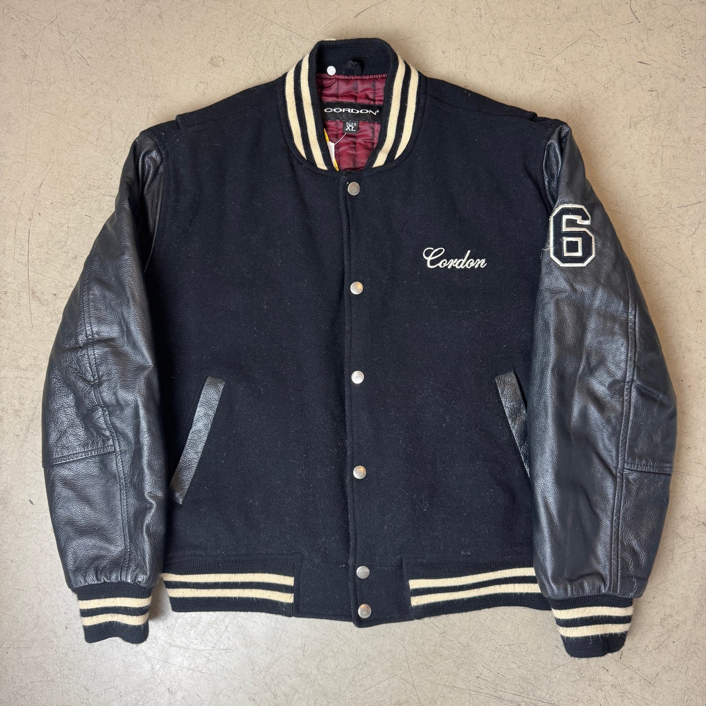 (XL) Cordon College 86 Bomberjacke schwarz