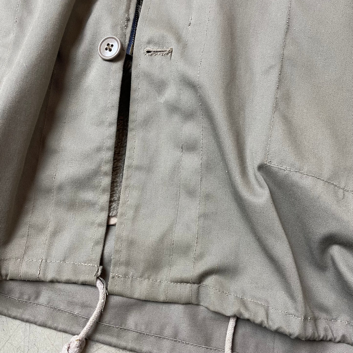 (XL) Originaler BW Army Parka Khaki olivgrün 54