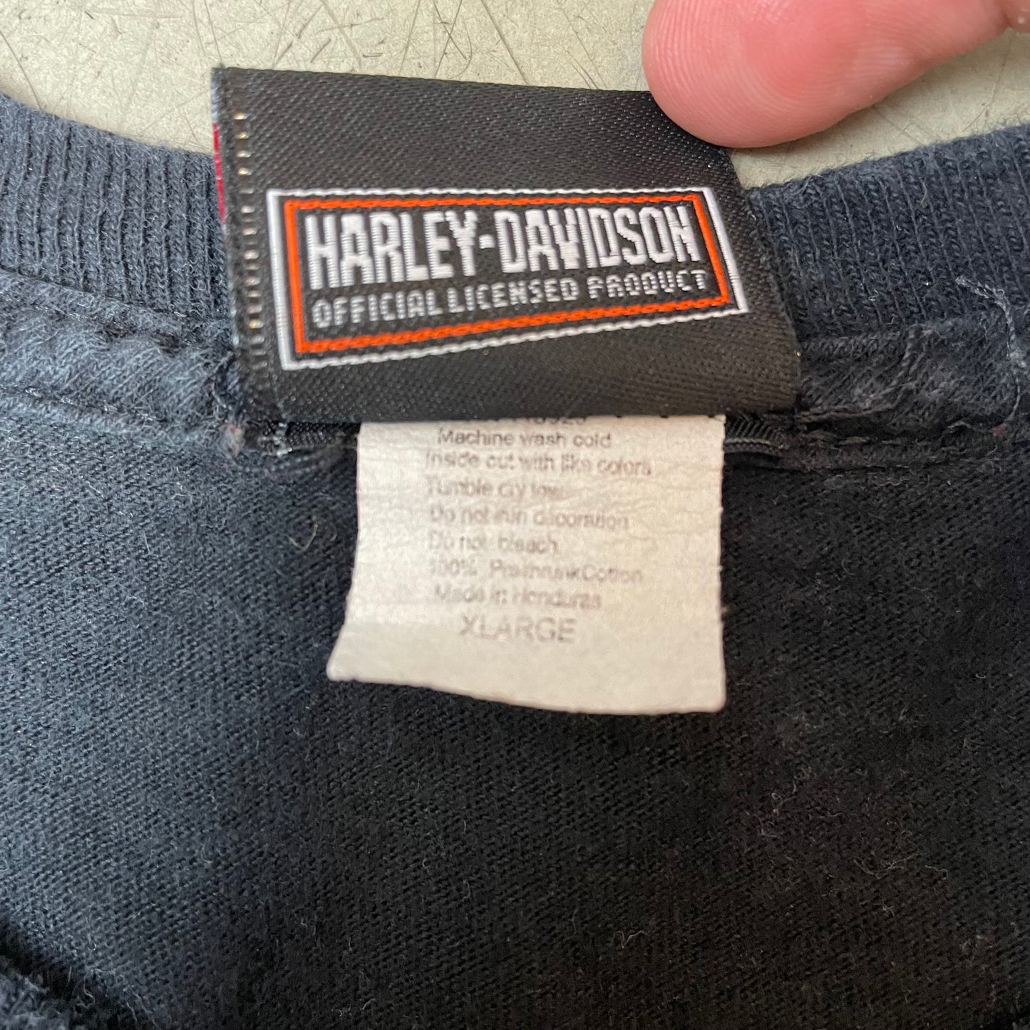 (XL) Harley Davidson Café Biker Tshirt schwarz Las Vegas