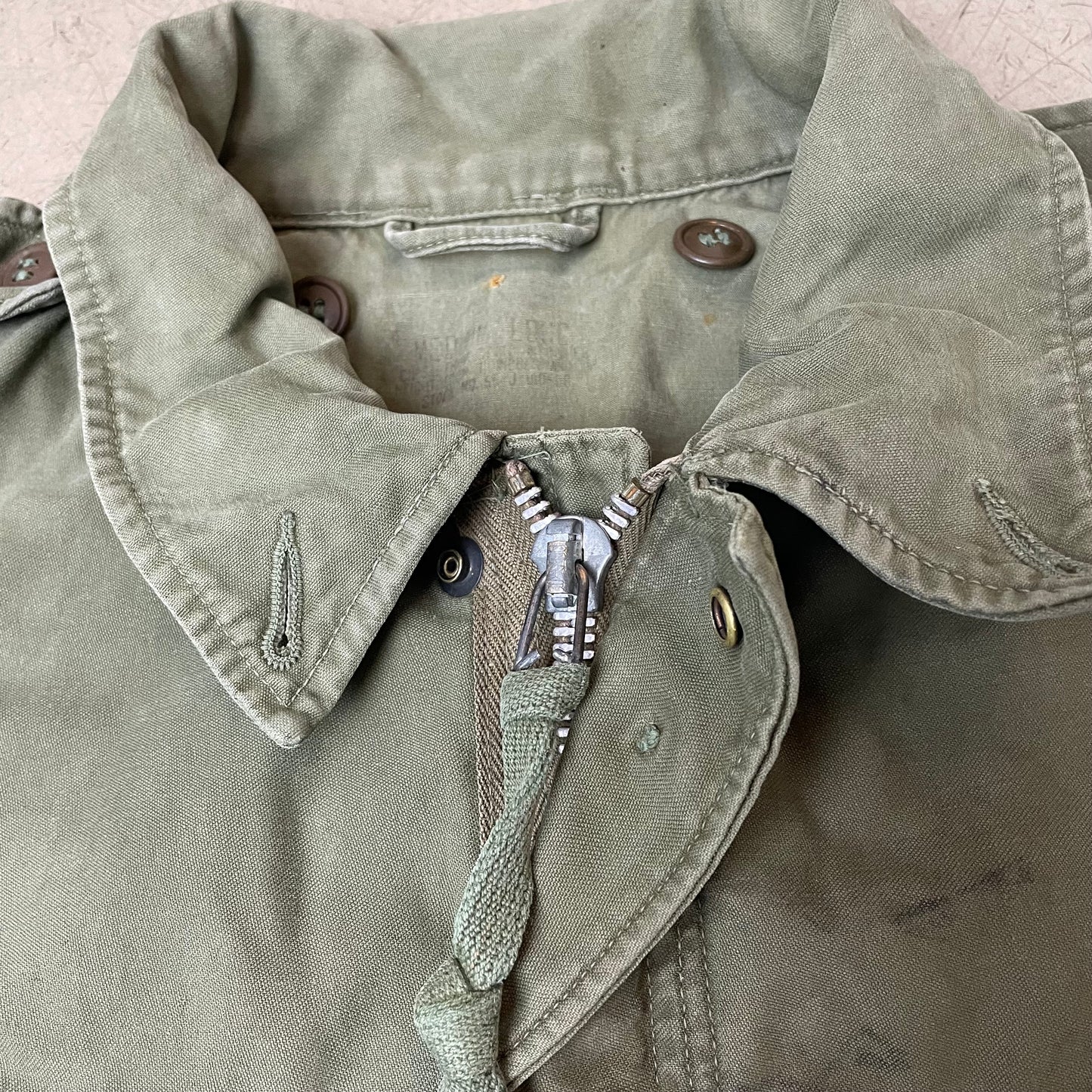 (L) Vintage M51 Field Jacket Faded grün US Army