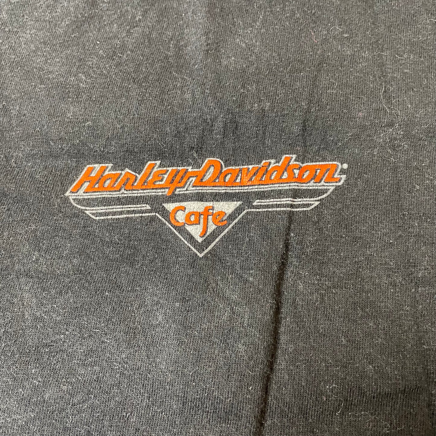 (XL) Harley Davidson Café Biker Tshirt schwarz Las Vegas