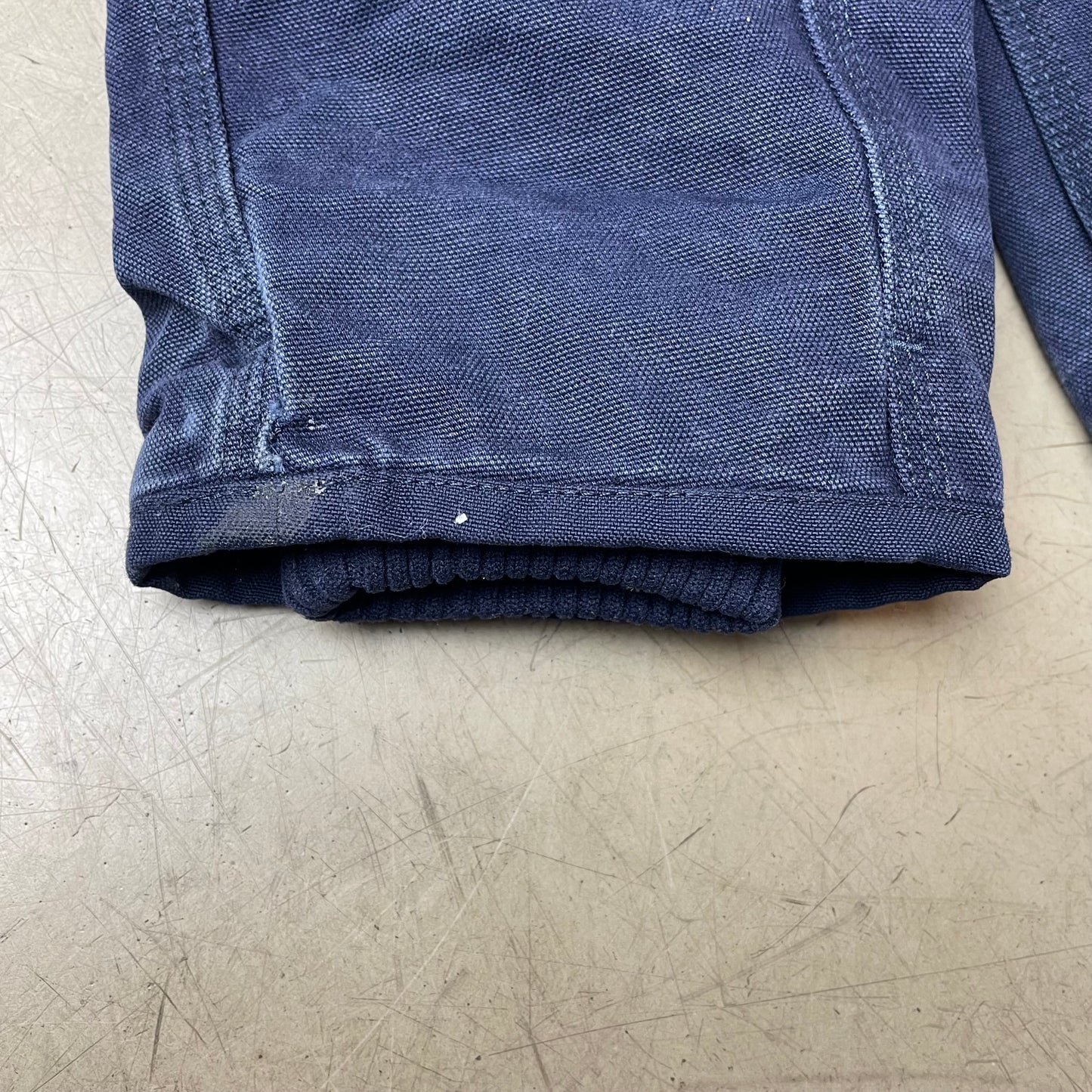 (L) Carhartt Hooded Active Jacket Workwear Navy dunkelblau