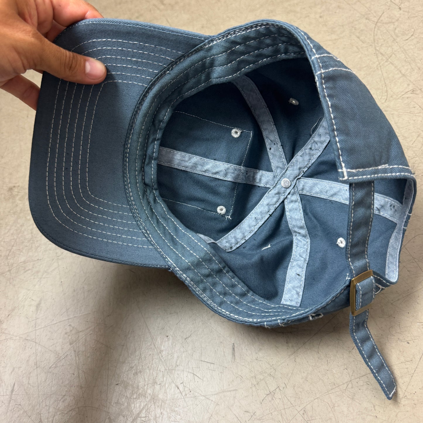 Japan Patch Cap Faded grau Verstellbar