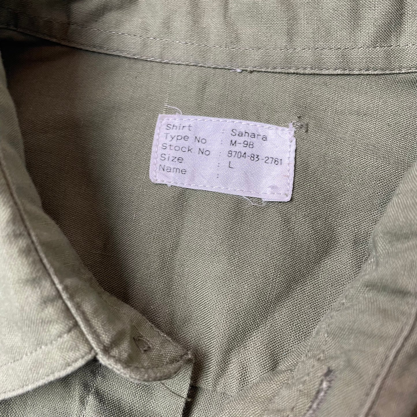 (L) Army Hemd olivgrün