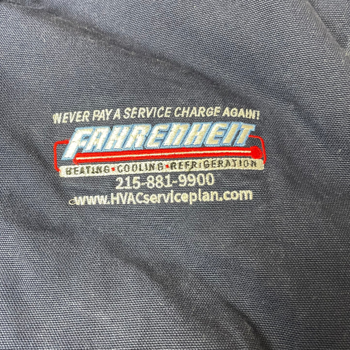 (L) Carhartt Hooded Active Jacket Workwear Navy dunkelblau