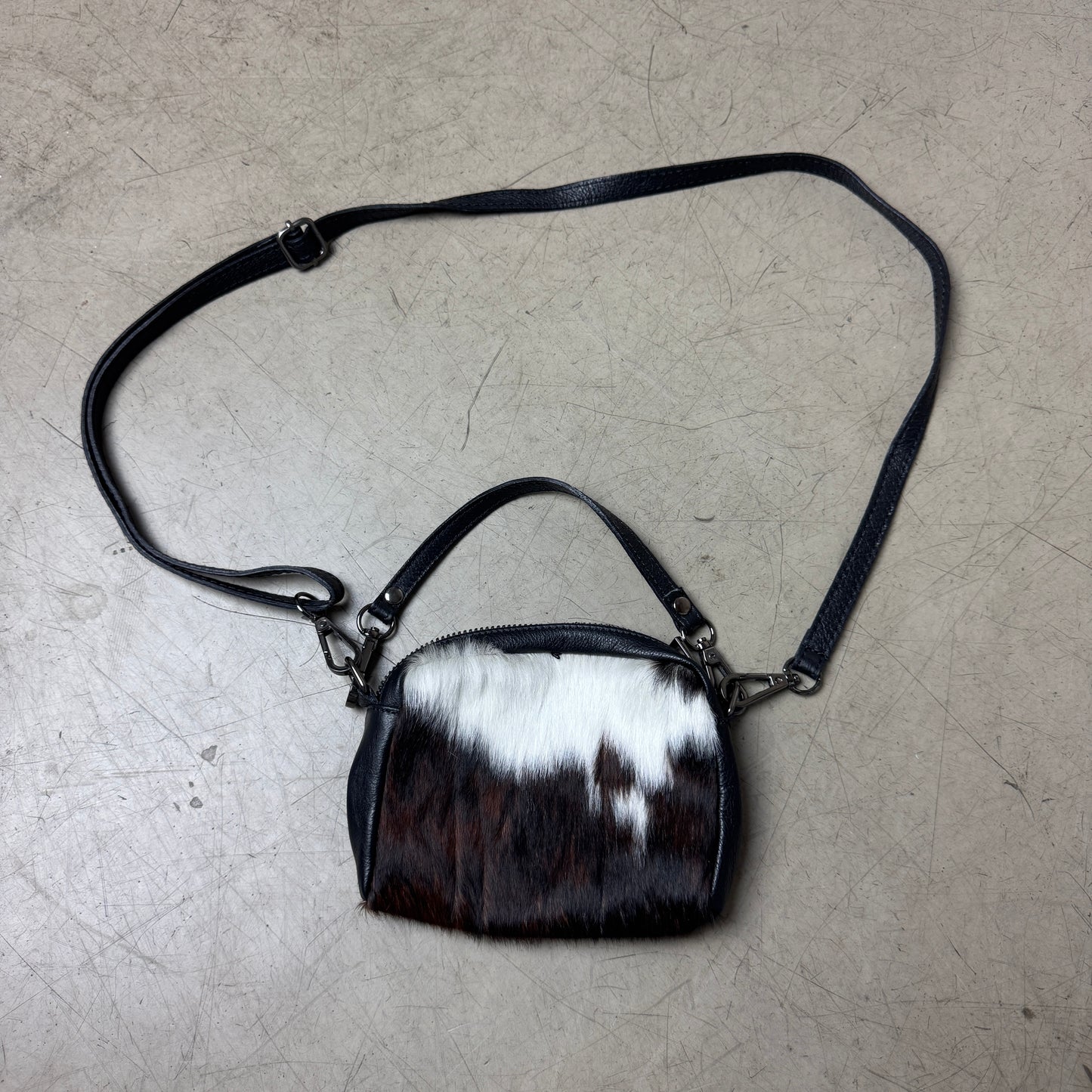 Mini Cow Hide / Kuhfell Side Bag Wallet