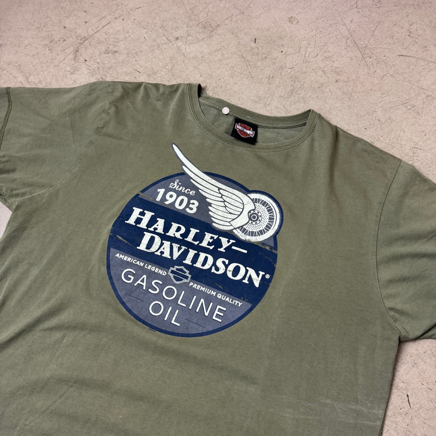 (L-XL) Harley Davidson Biker T-shirt