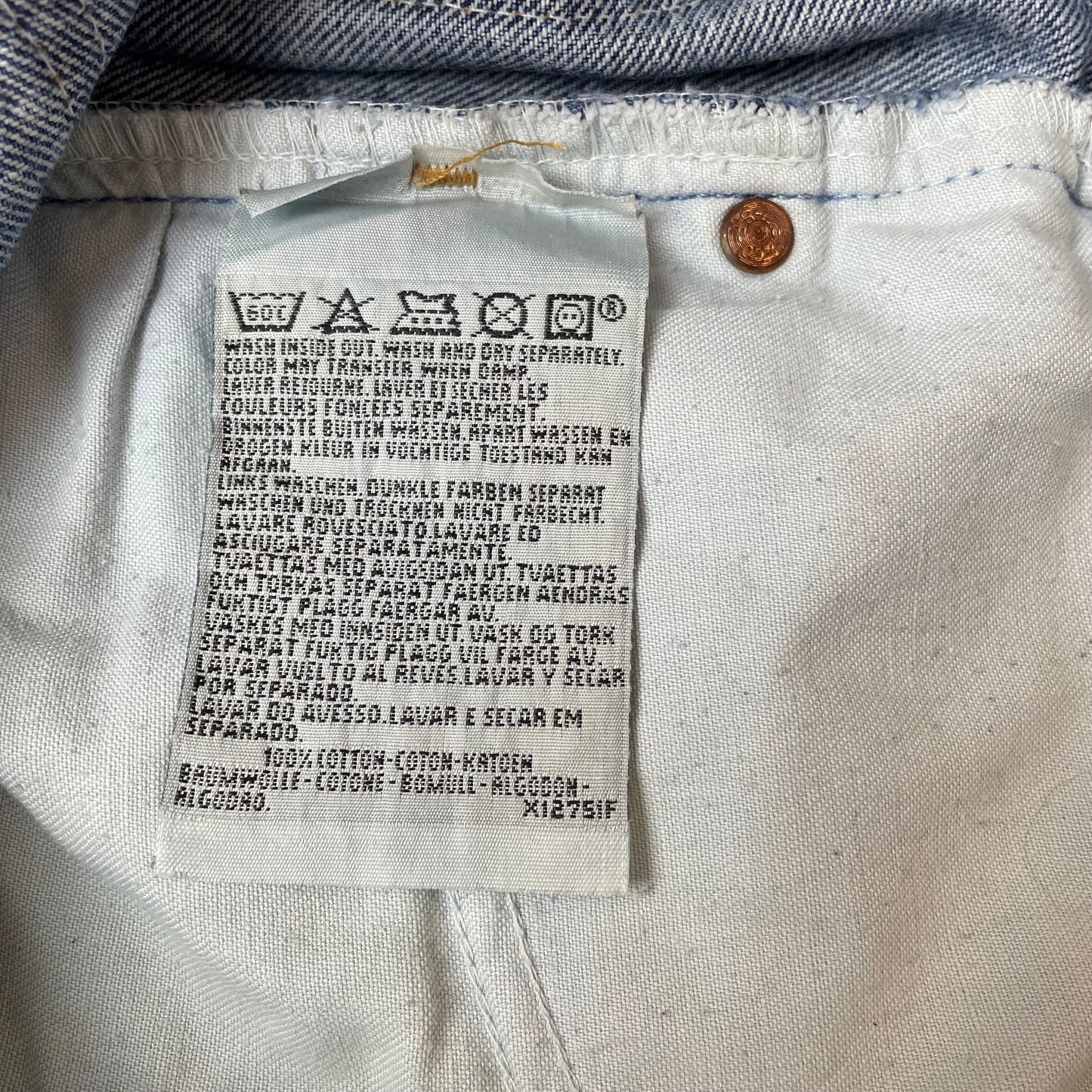 (L) Levi’s Orange Tab 615 02 Jeanshose W34/L30