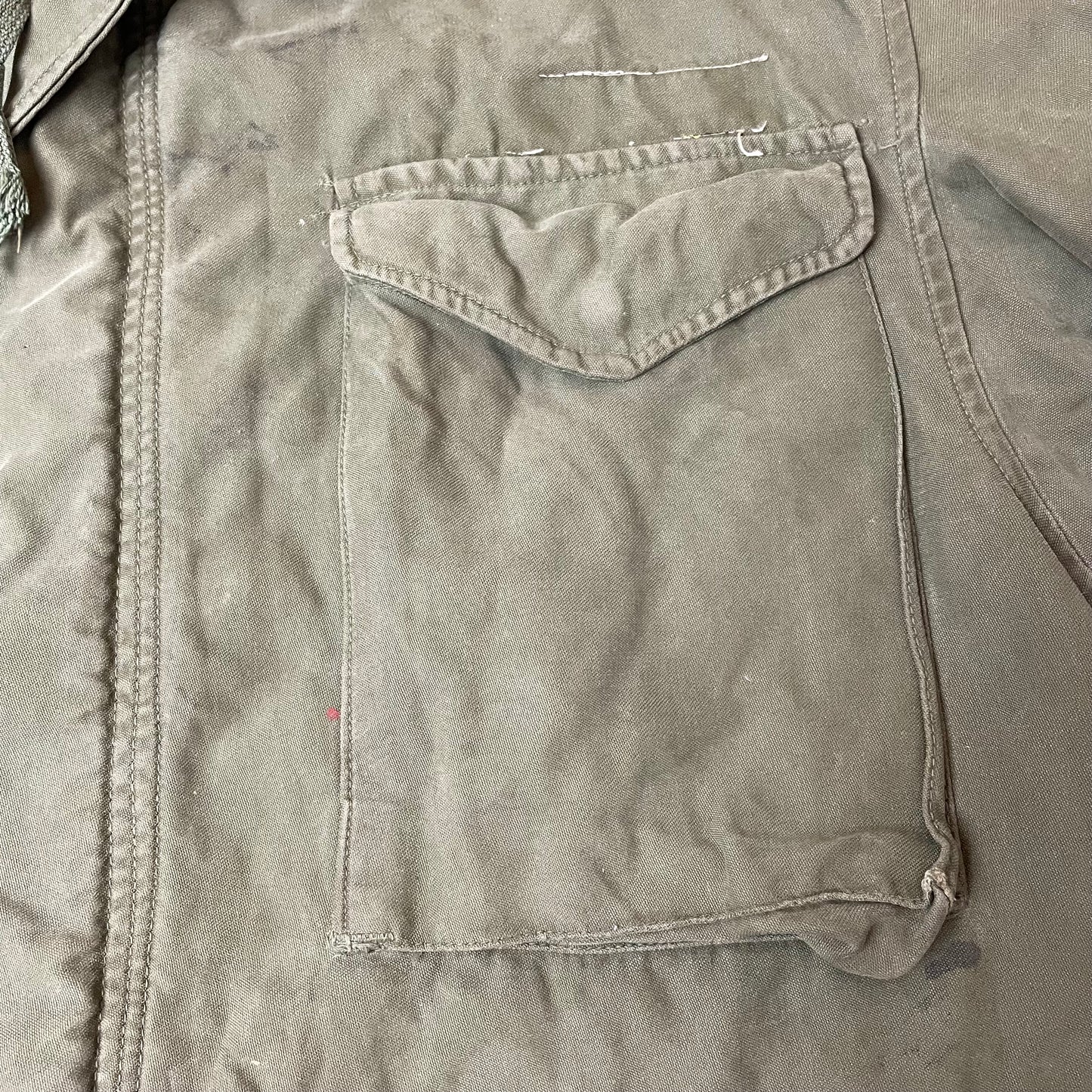 (L) Vintage M51 Field Jacket Faded grün US Army