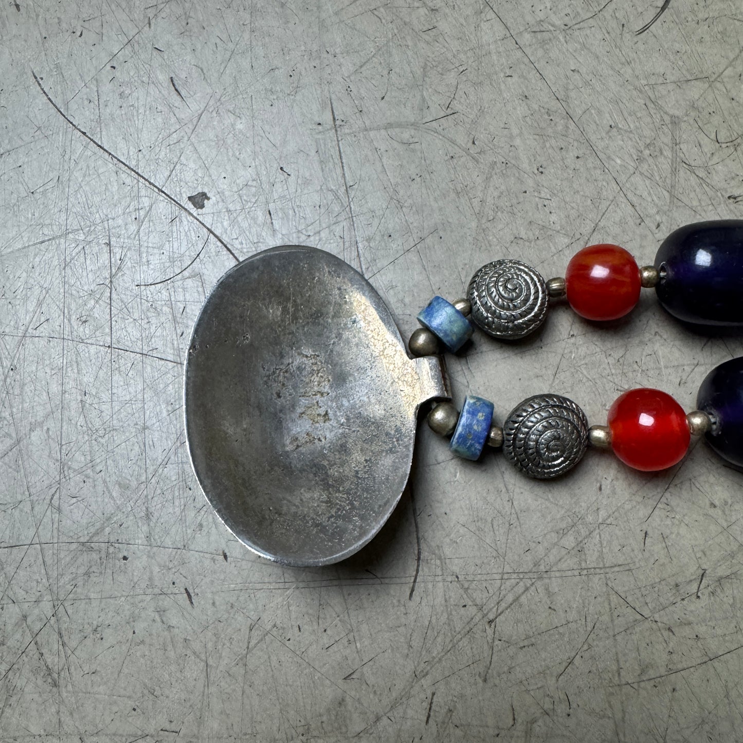 Native Amulet Stein Halskette