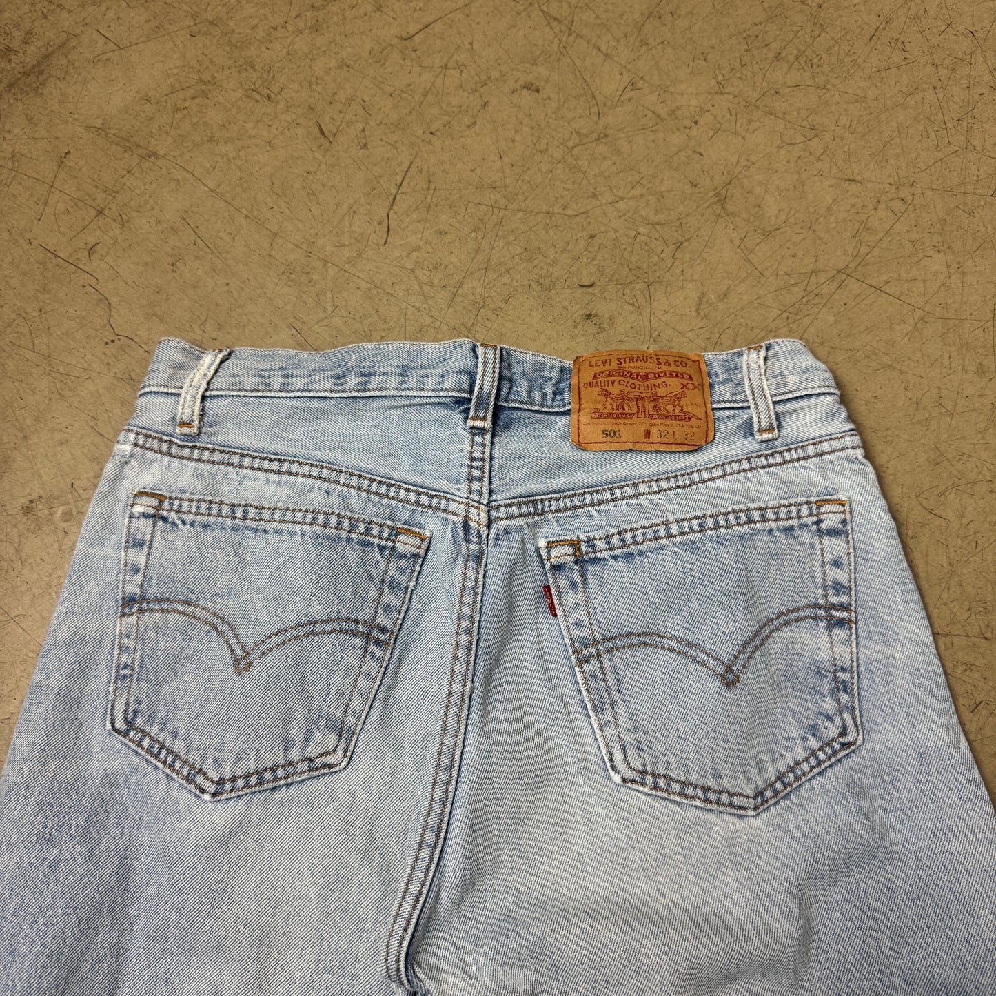 (S-M) Levi’s 501 Jeanshose W32/L32