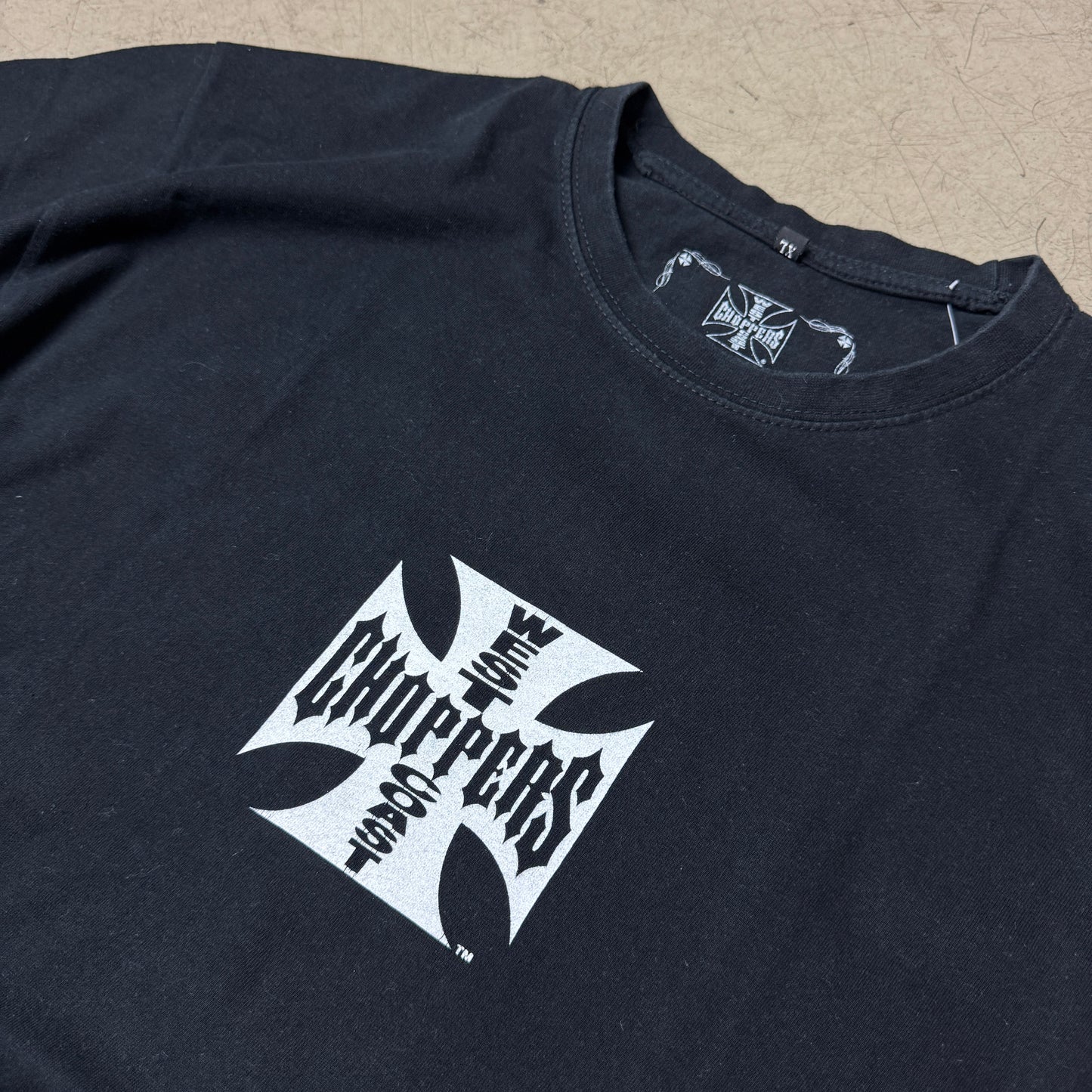 (XL) Choppers Big Logo Biker T-Shirt