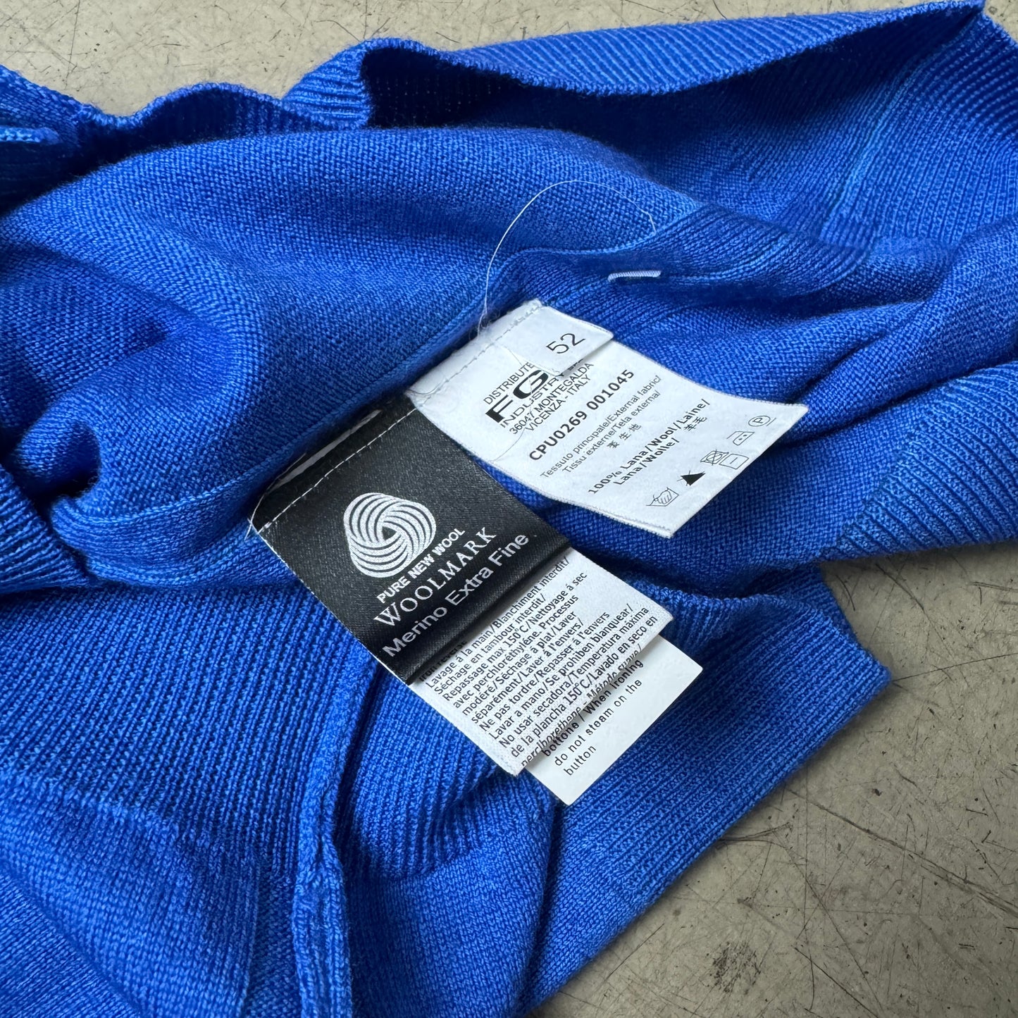 (L) C.P. Company Woll-Strickcardigan