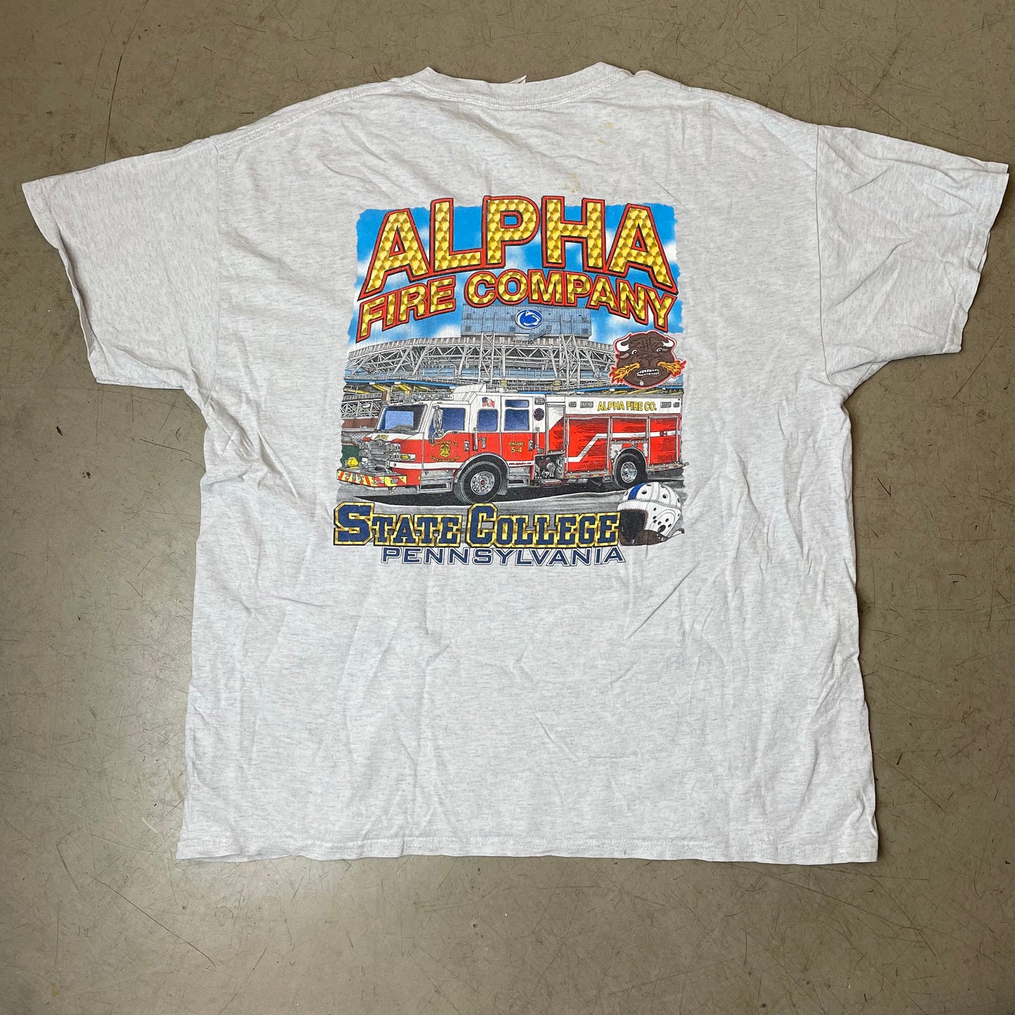 (XL) Alpha Fire Company State College Pennsylvania grau