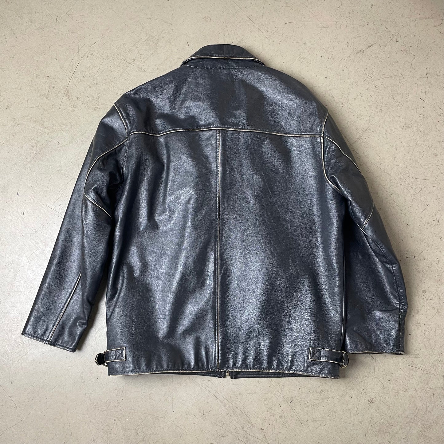 (M) Gipsy Lederjacke schwarz