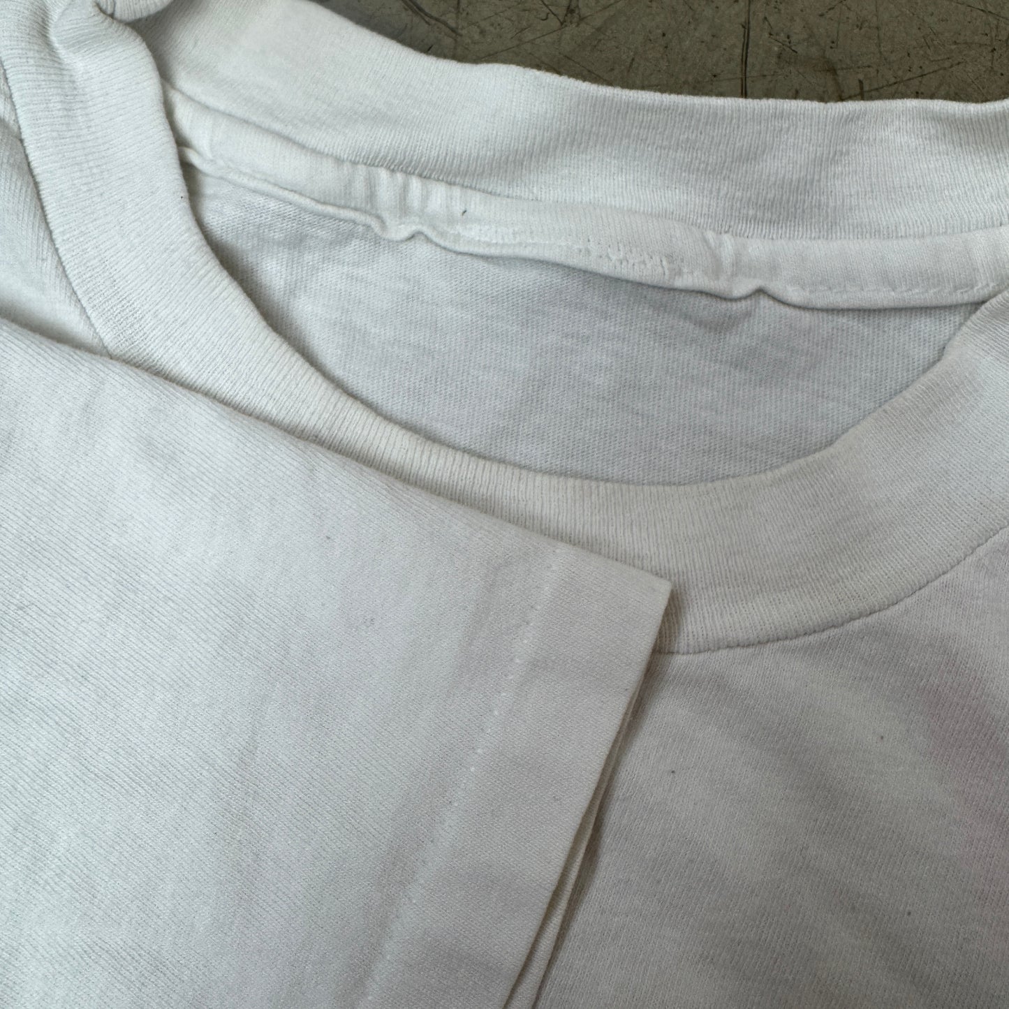 (XL) 1990s Harley Davidson Italia Single Stitch Big Logo T-Shirt weiß