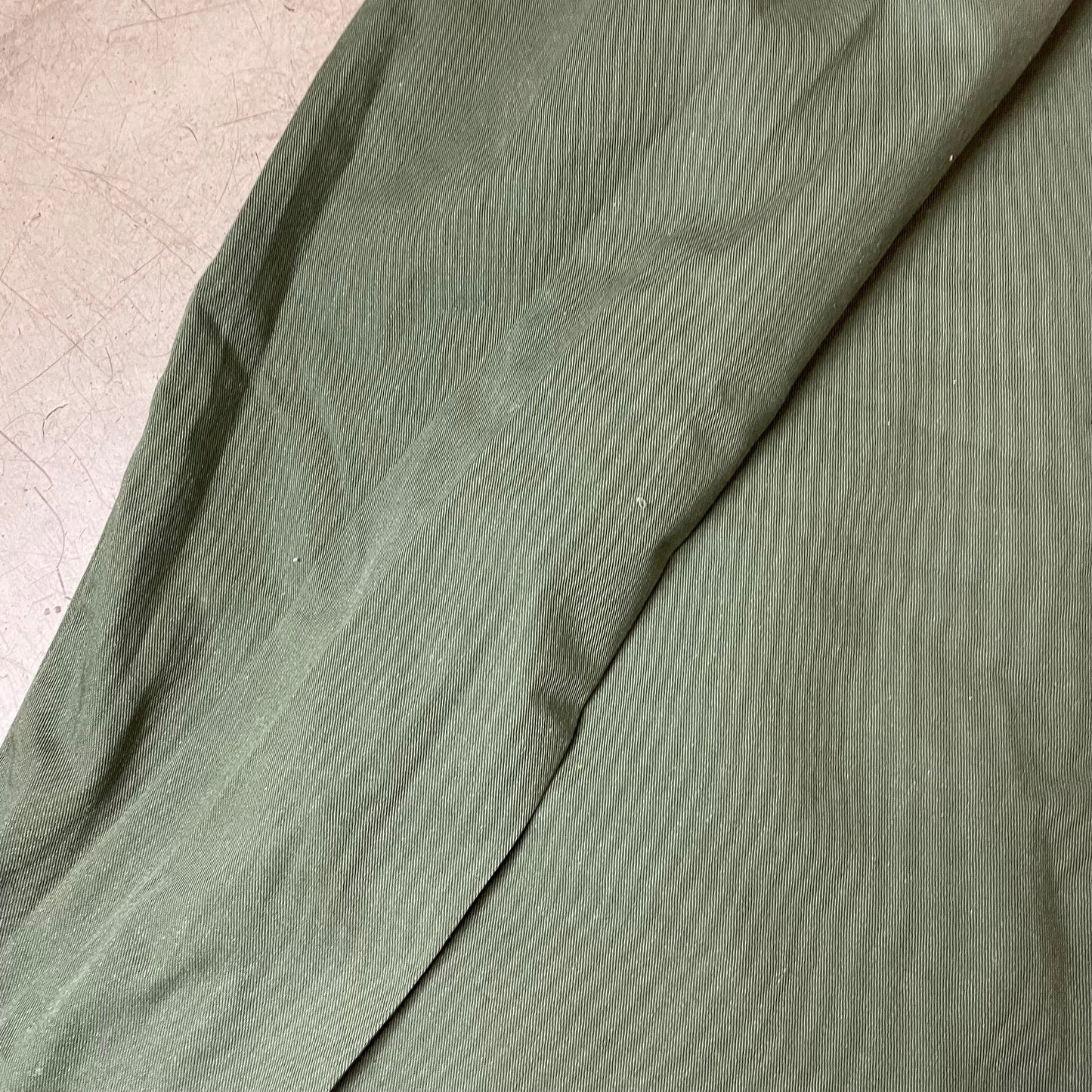 (L-XL) 1980s OG507 US Army Hemd grün