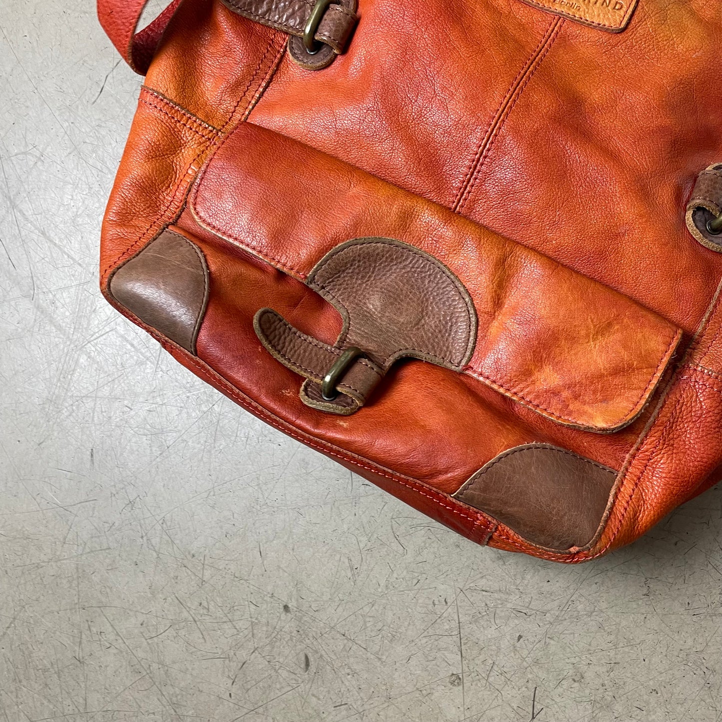 Liebeskind Berlin Leather Bag Ledertasche faded orange