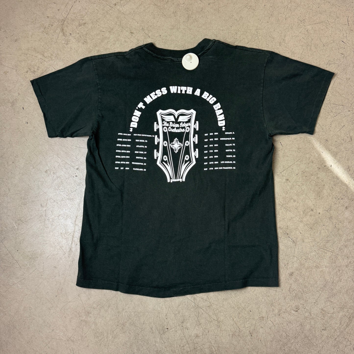 (L-XL) 1994 Brian Setzer Band T-shirt