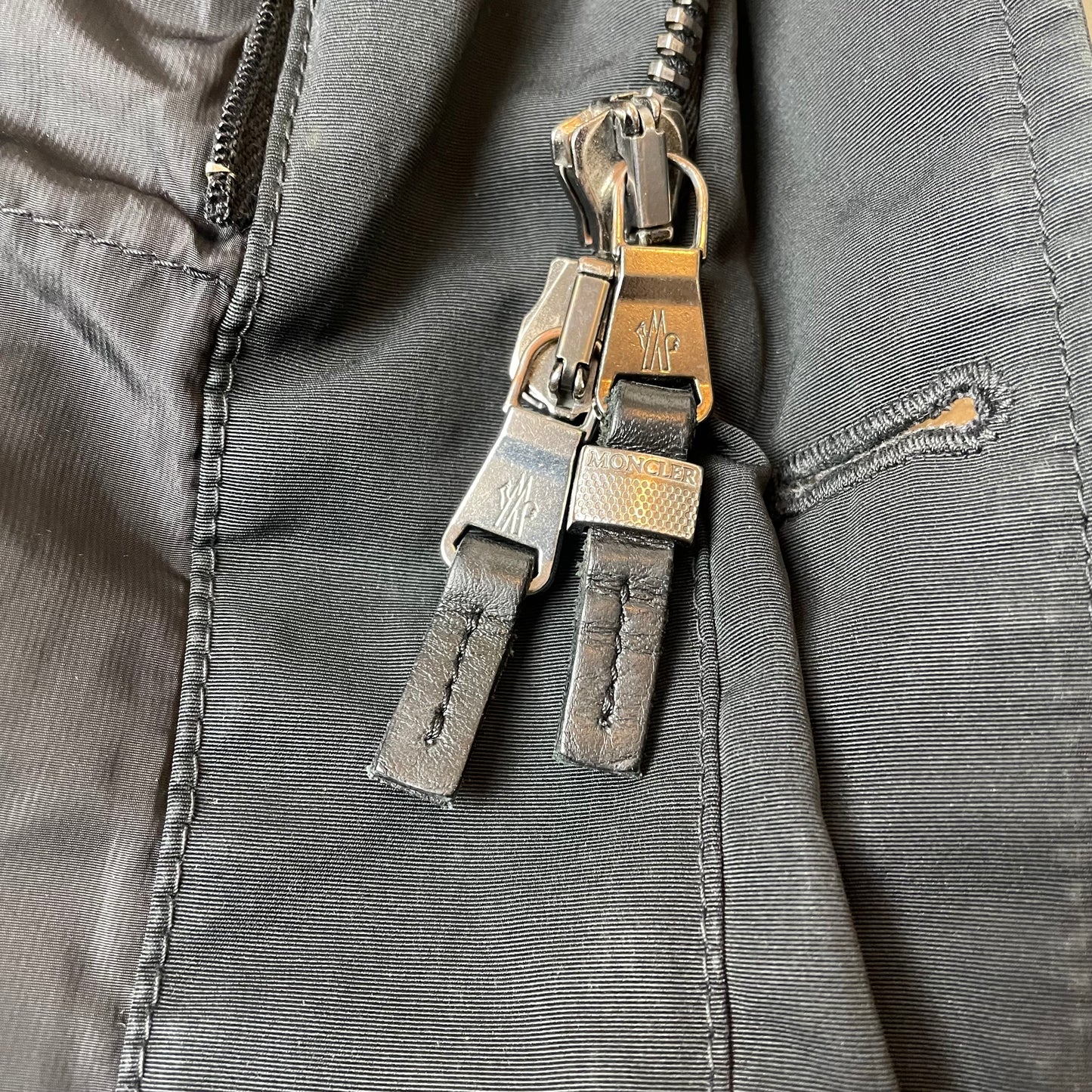 (M) Moncler Mantel Jacke lang schwarz