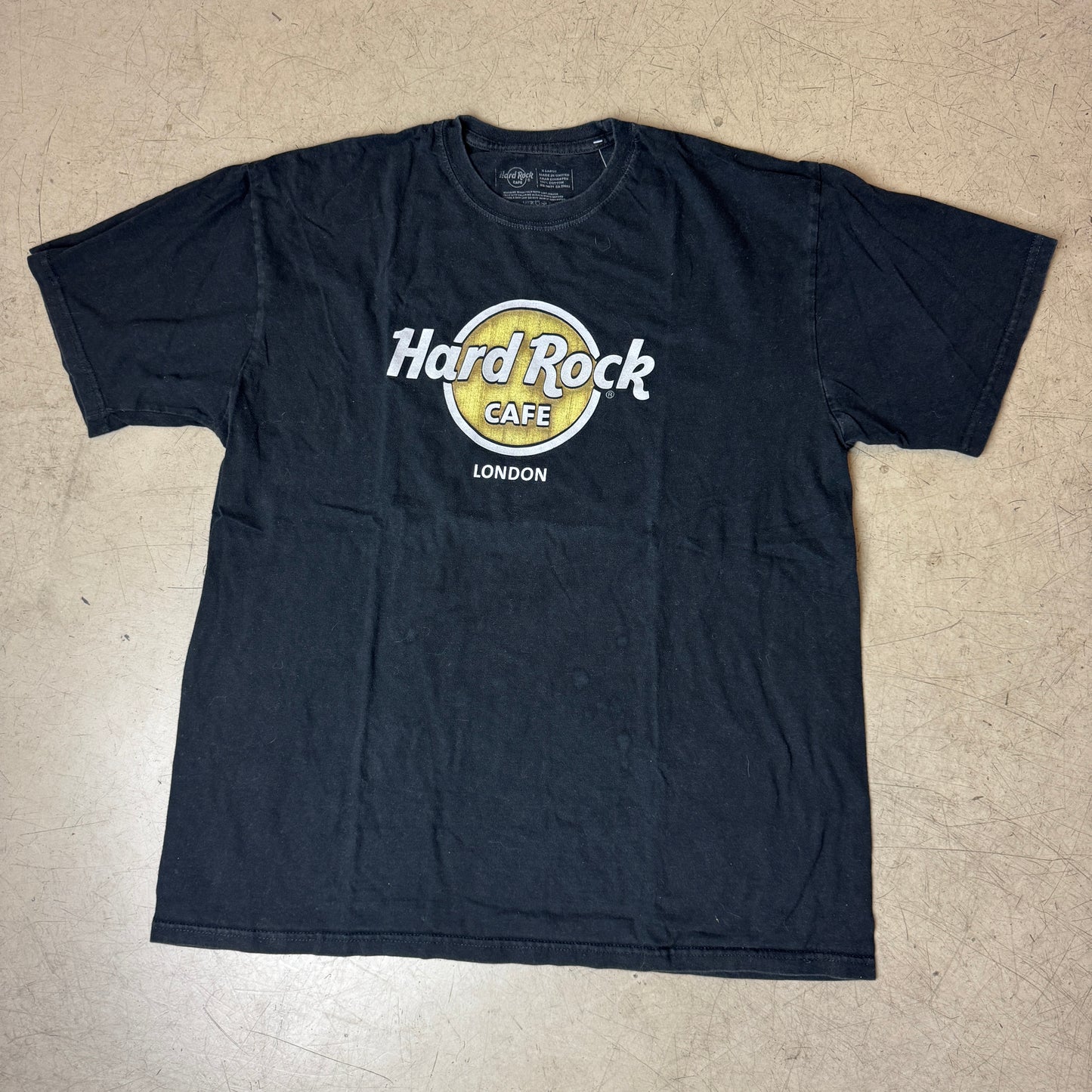 (XL) Hard Rock Café London T-Shirt schwarz