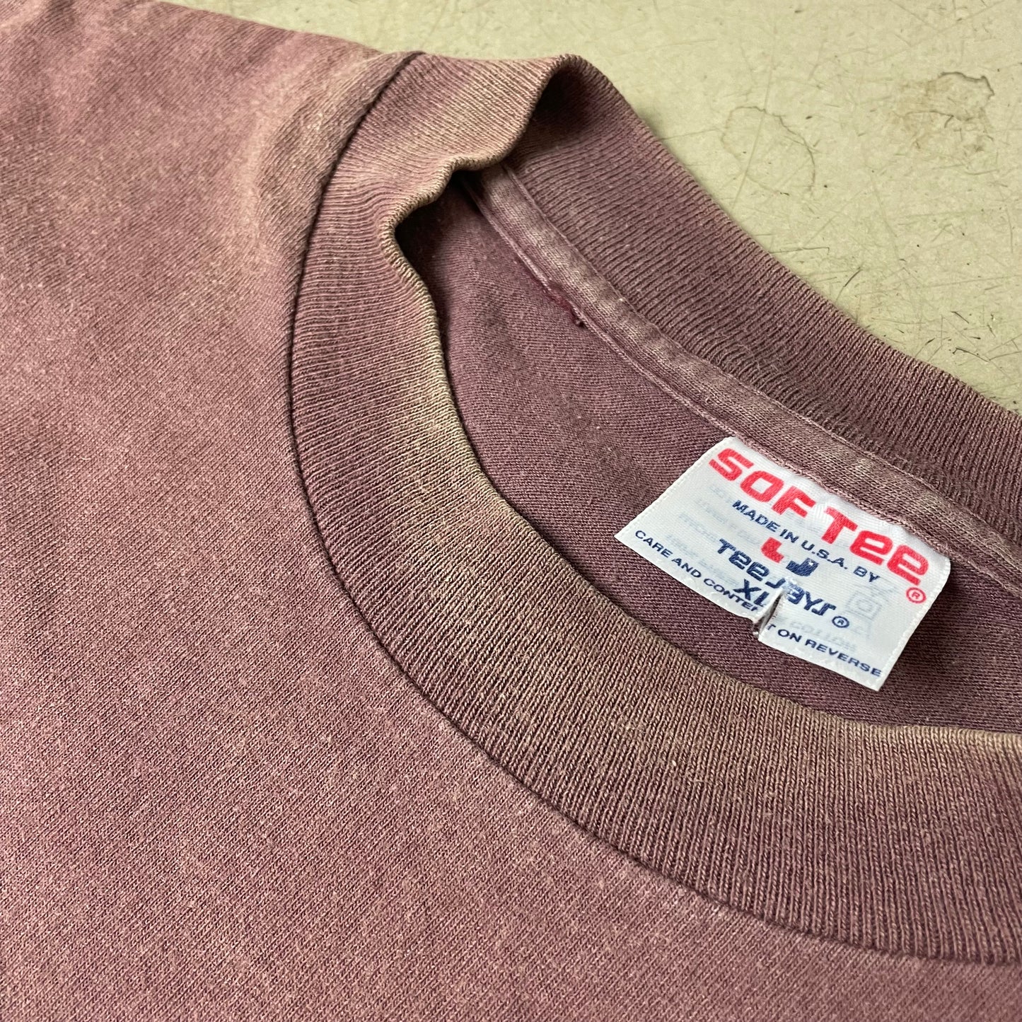 (XL) 1990s Softee Single Stitch Souvenir San Francisco Tshirt Faded braun