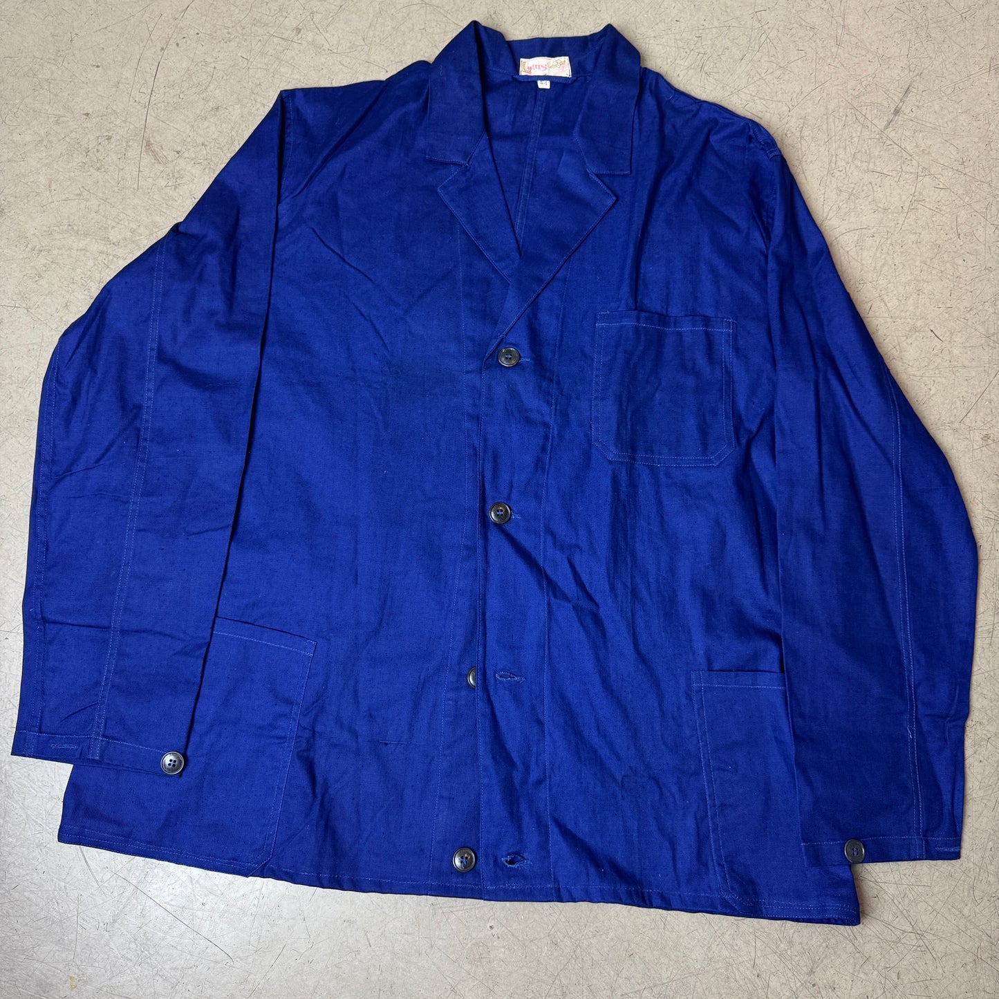 (XXL) French Work Shirt blau
