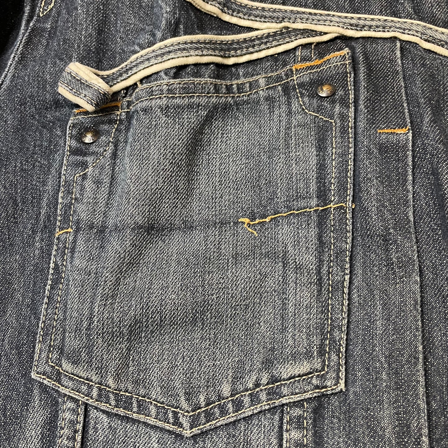 (XXL) Marithe Francois Girbaud Jeansjacke Faded Blau