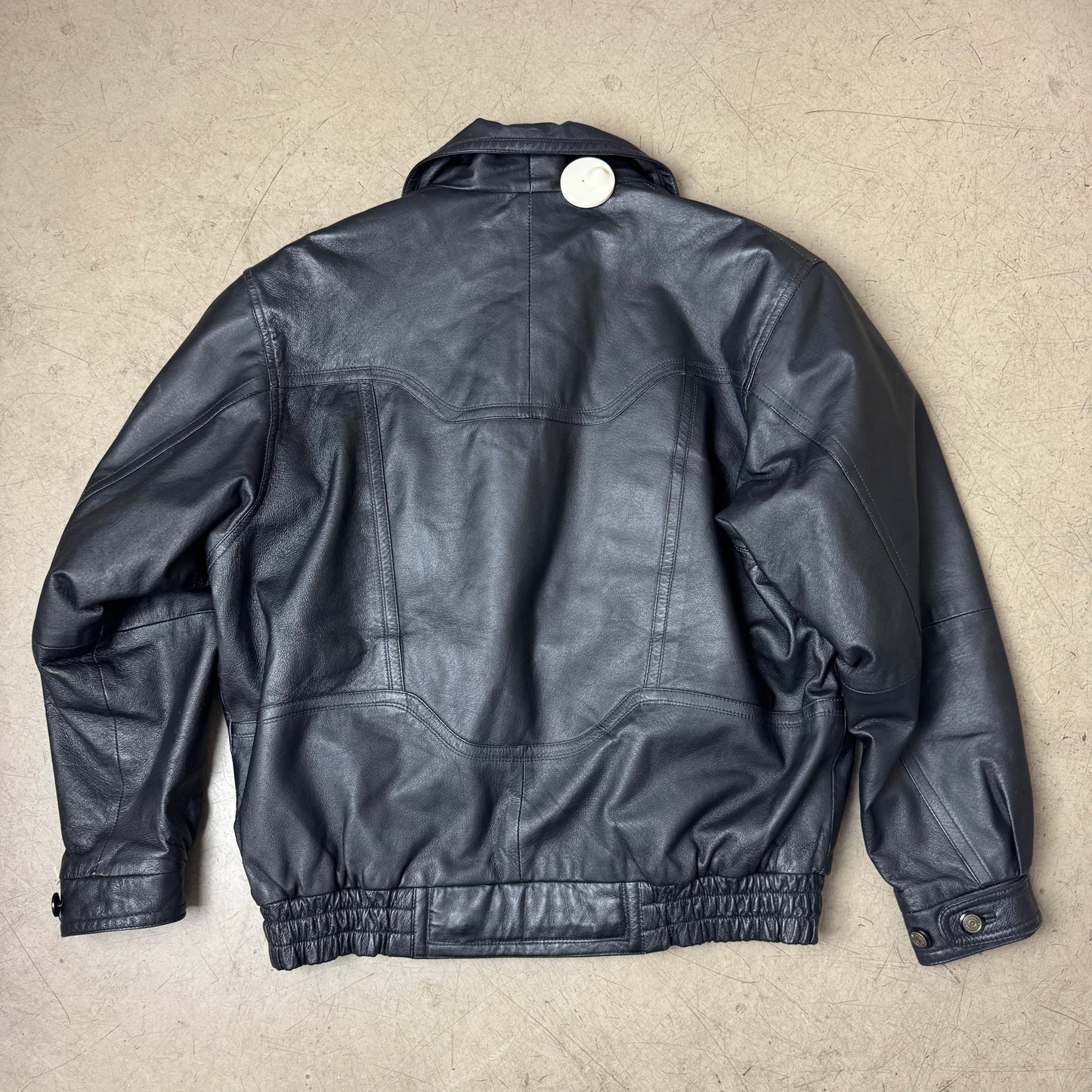 (L-XL) Piloten Lederjacke