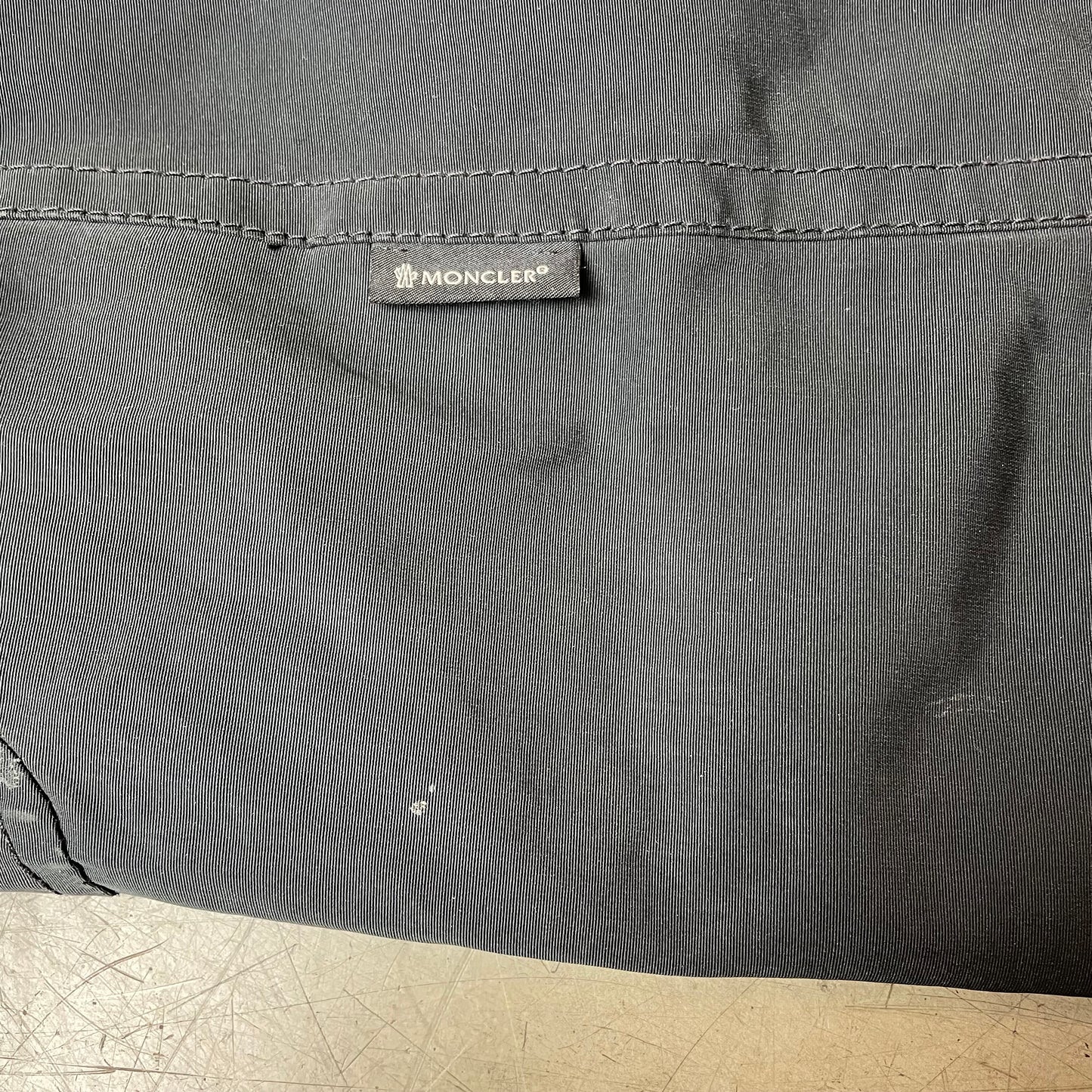 (M) Moncler Mantel Jacke lang schwarz