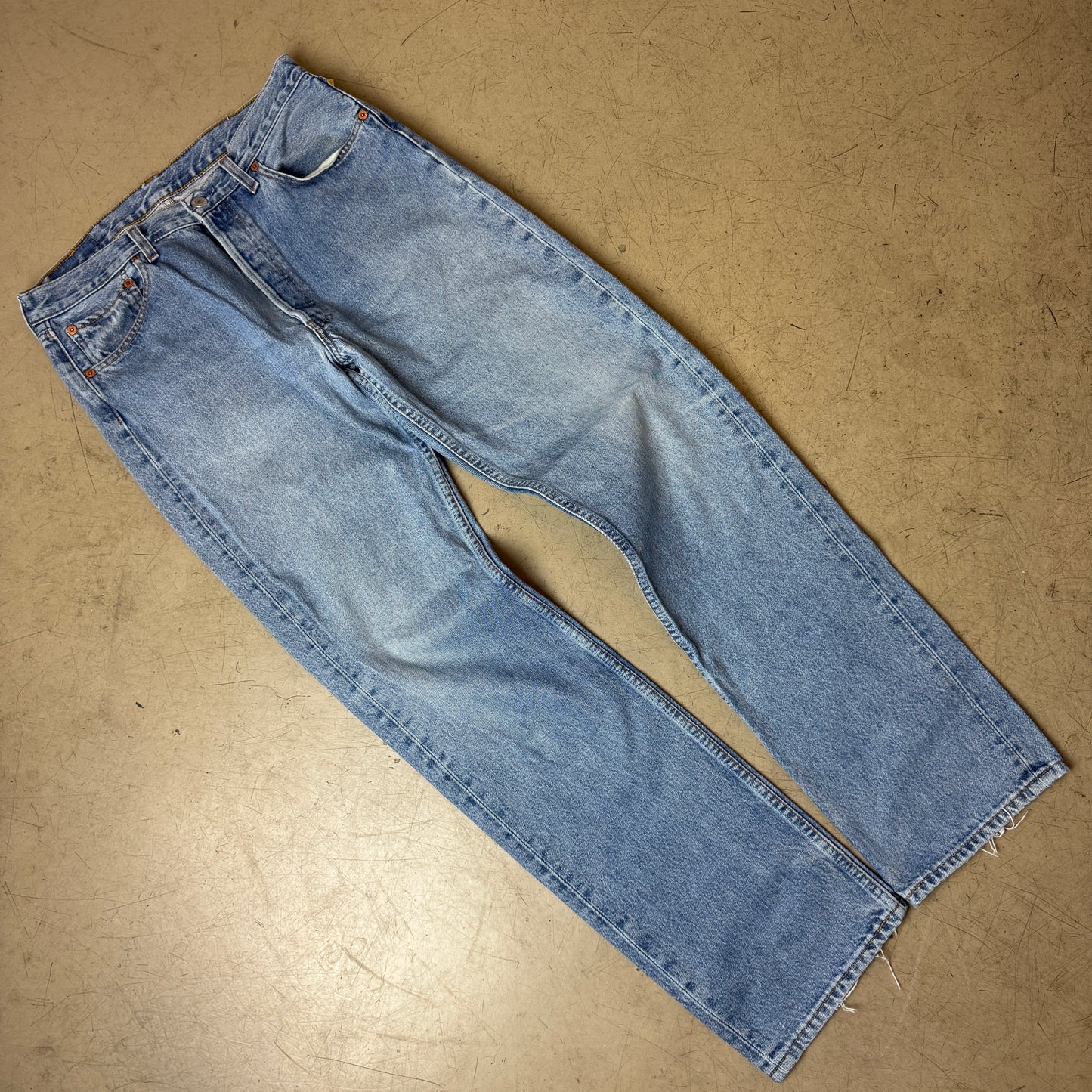 (L) Levi’s 501 Jeanshose hellblau W34/L34