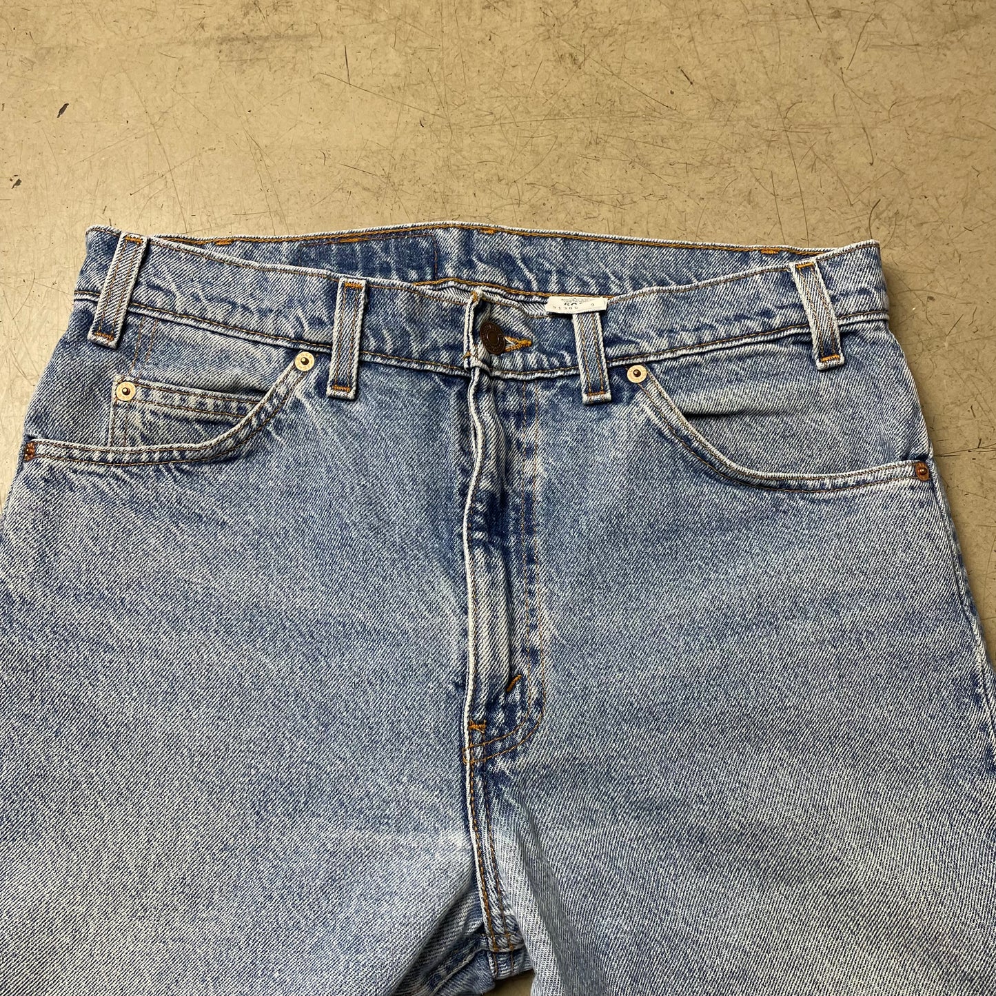 (M) Levi’s 505 Orange Tab Jeanshose hellblau W33/L32