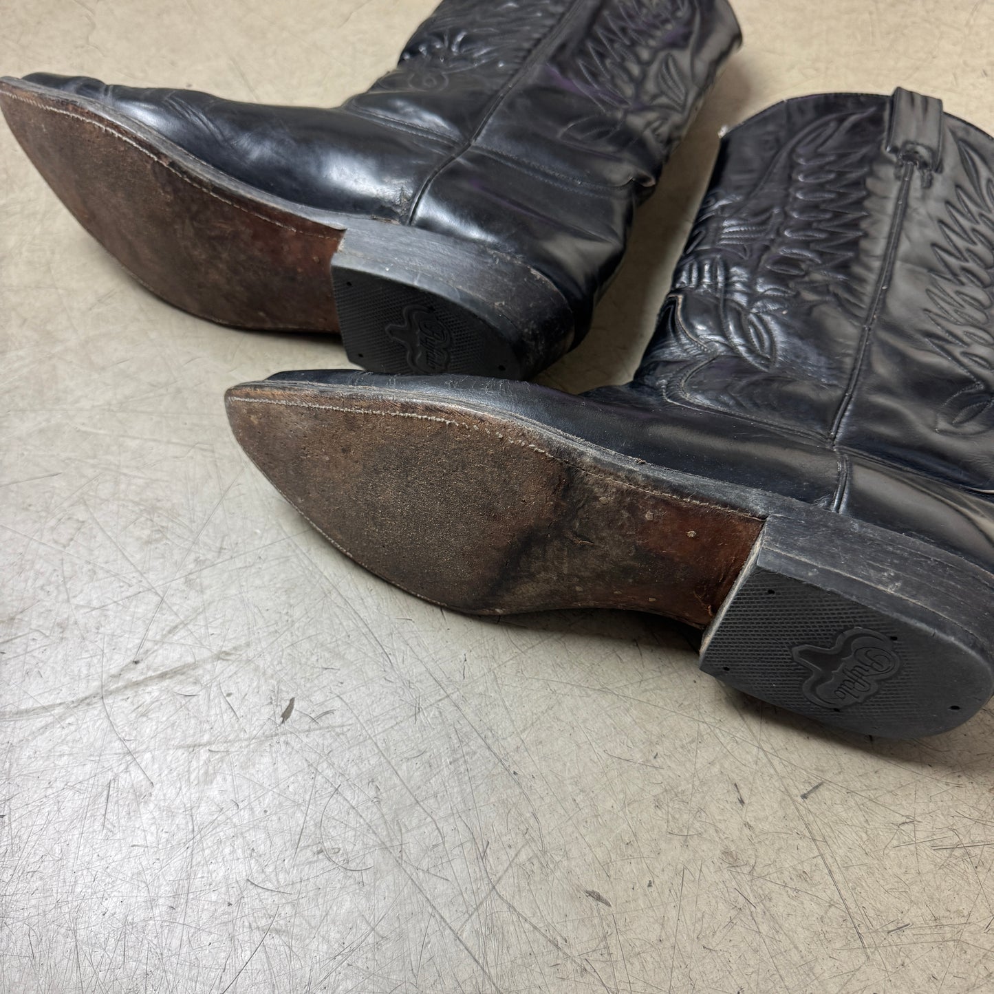 (43) Buffalo Echtleder Cowboy Boots