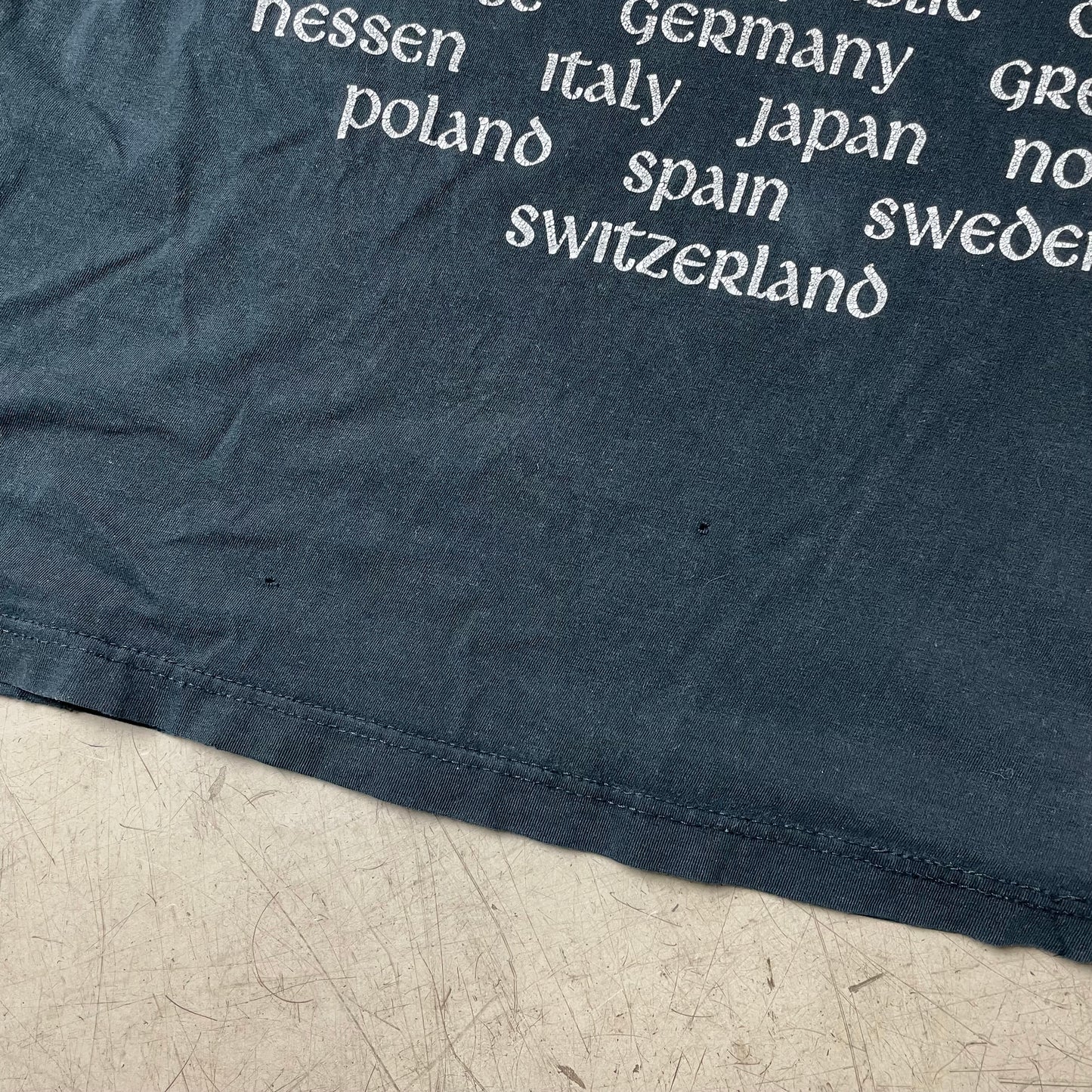 (XL) Edguy World Salvation Tour 1999 Band Tshirt schwarz