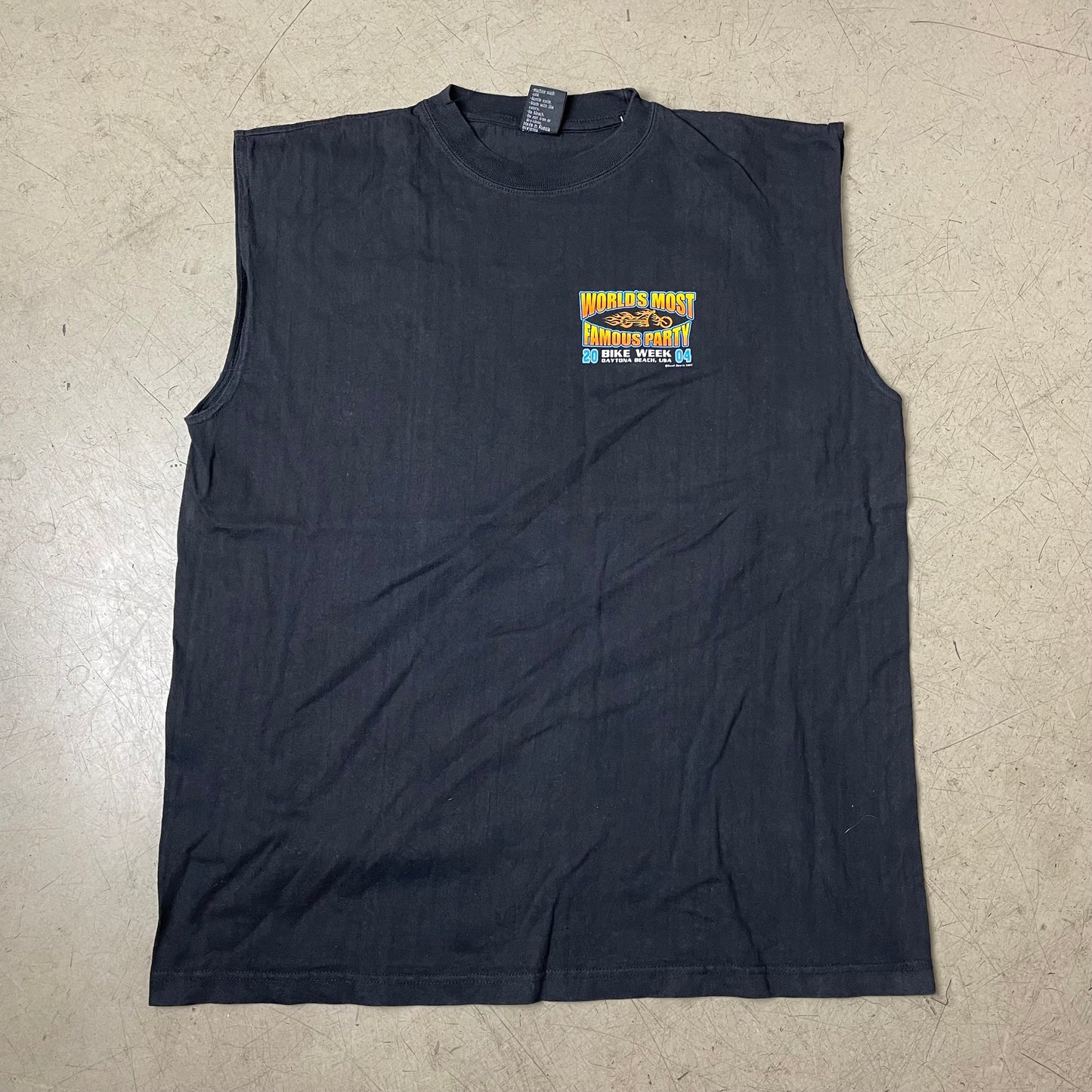 (XL) 2004 Bike Week Daytona Beach Sleeveless Shirt