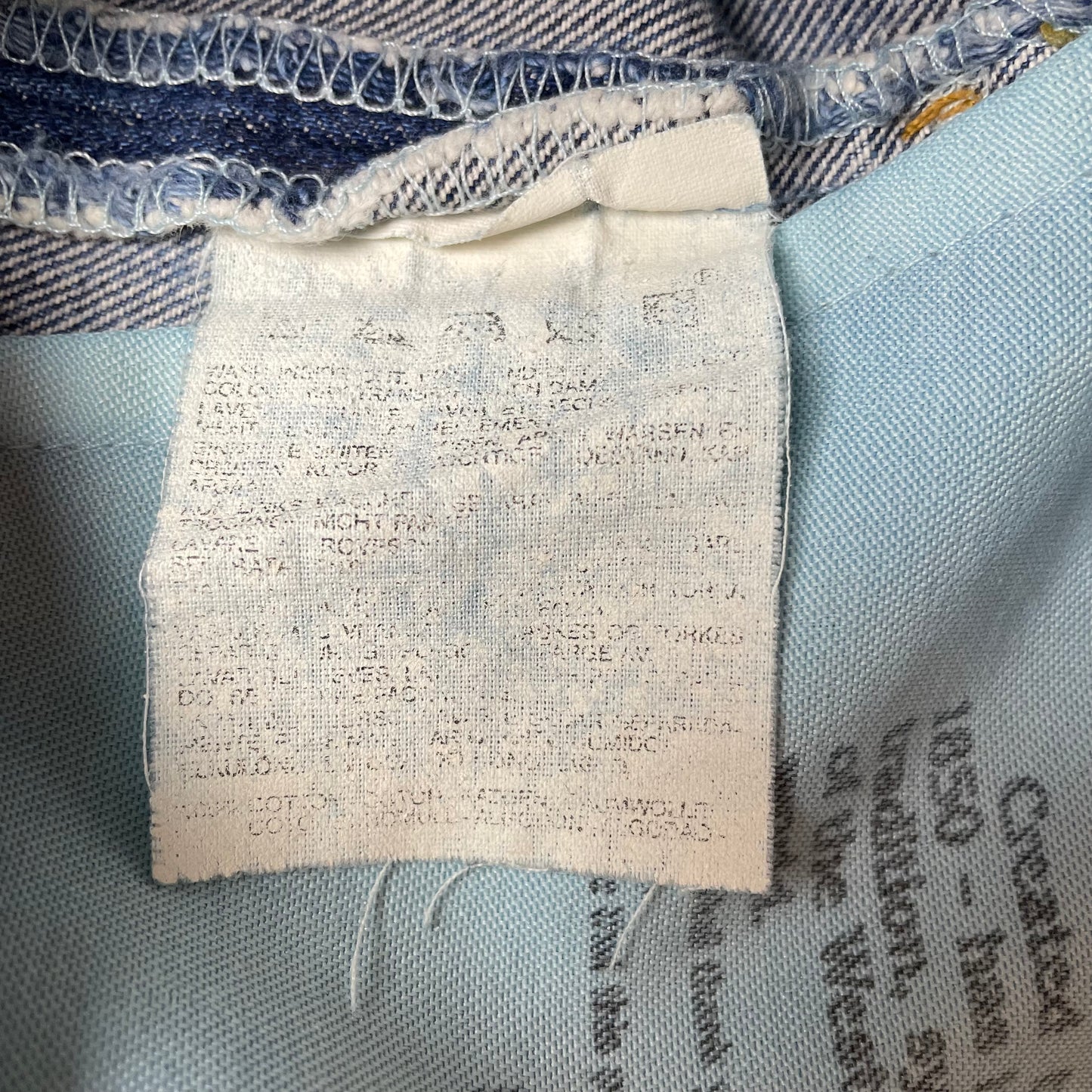 (L) Levi’s 505 04 Jeanshose faded blau W33/L32