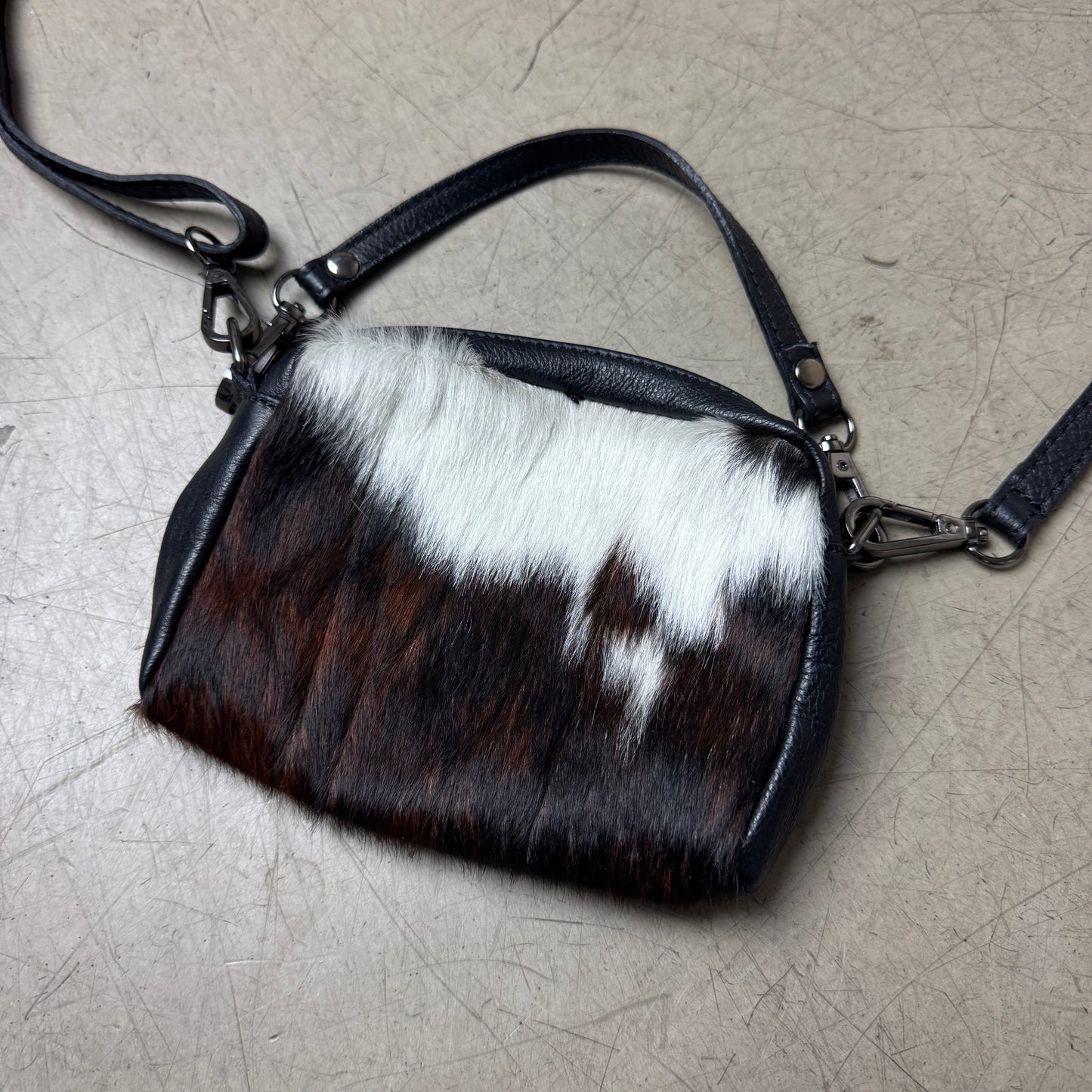 Mini Cow Hide / Kuhfell Side Bag Wallet