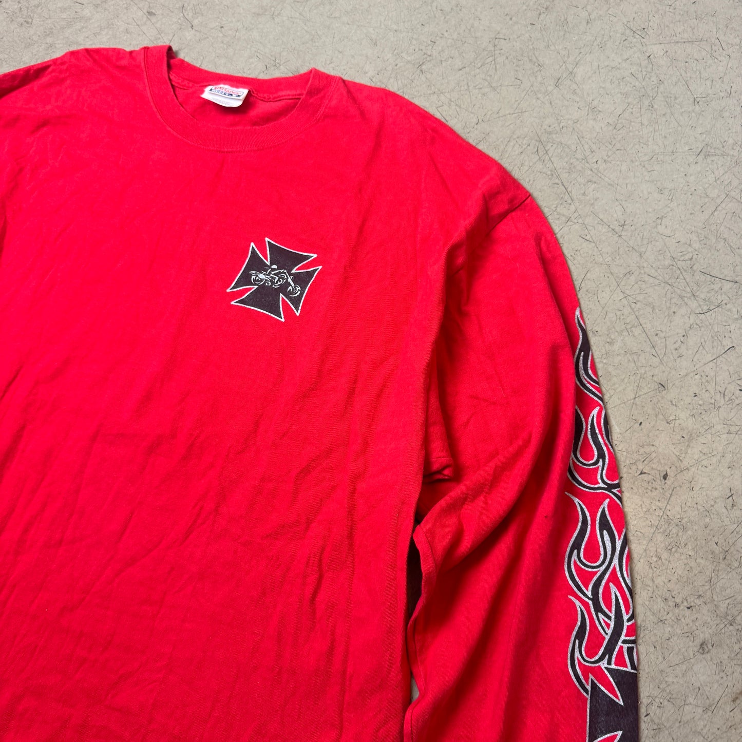 (XXL) Choppers Flames Longsleeve