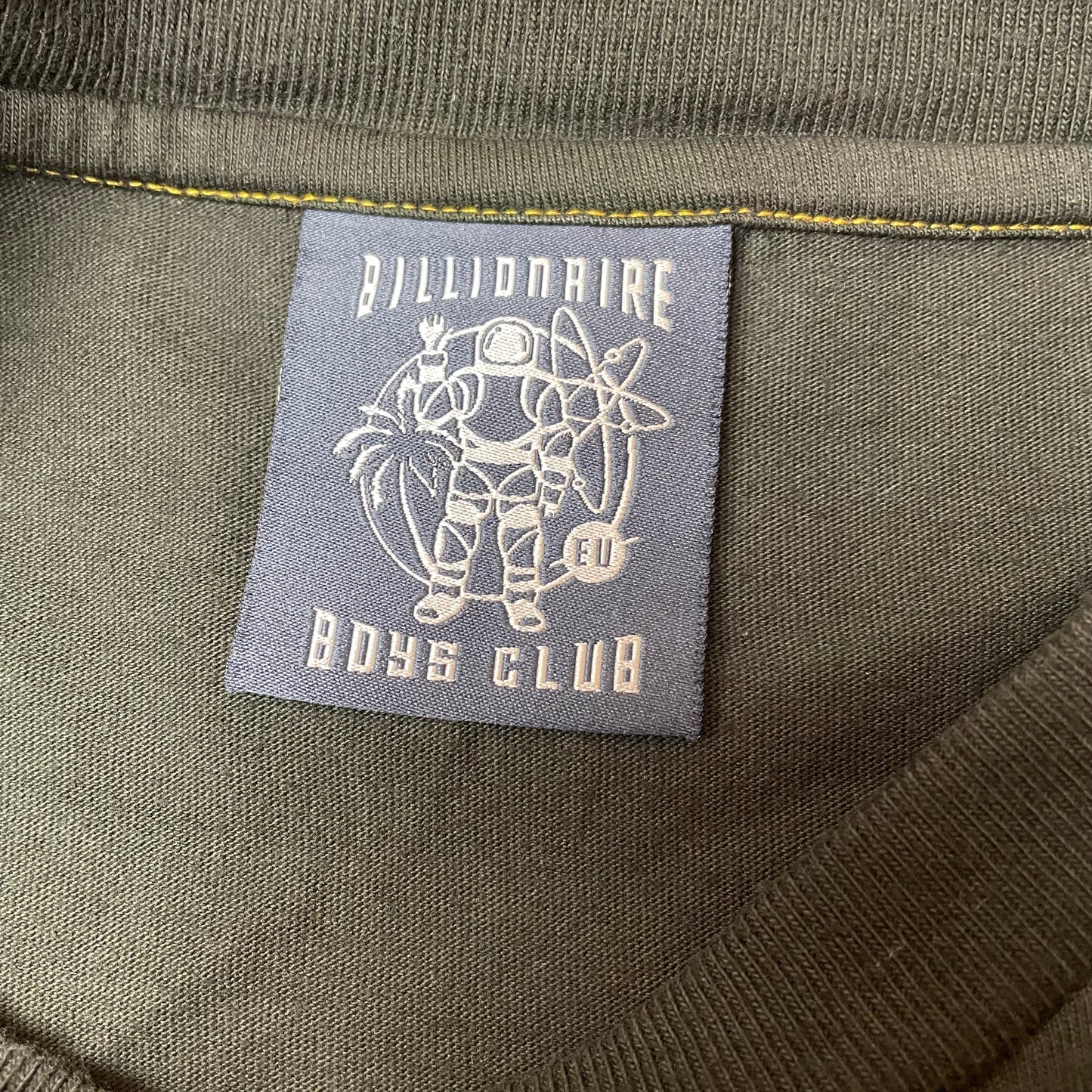 (L) Billionaire Boys Club Logo Tshirt faded black rot