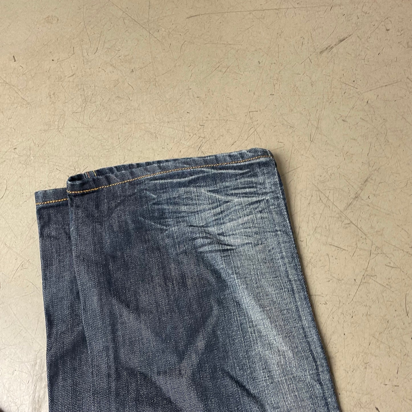 (L) Rare Faded Levi’s 512 Bootcut Jeanshose blau W34/L32