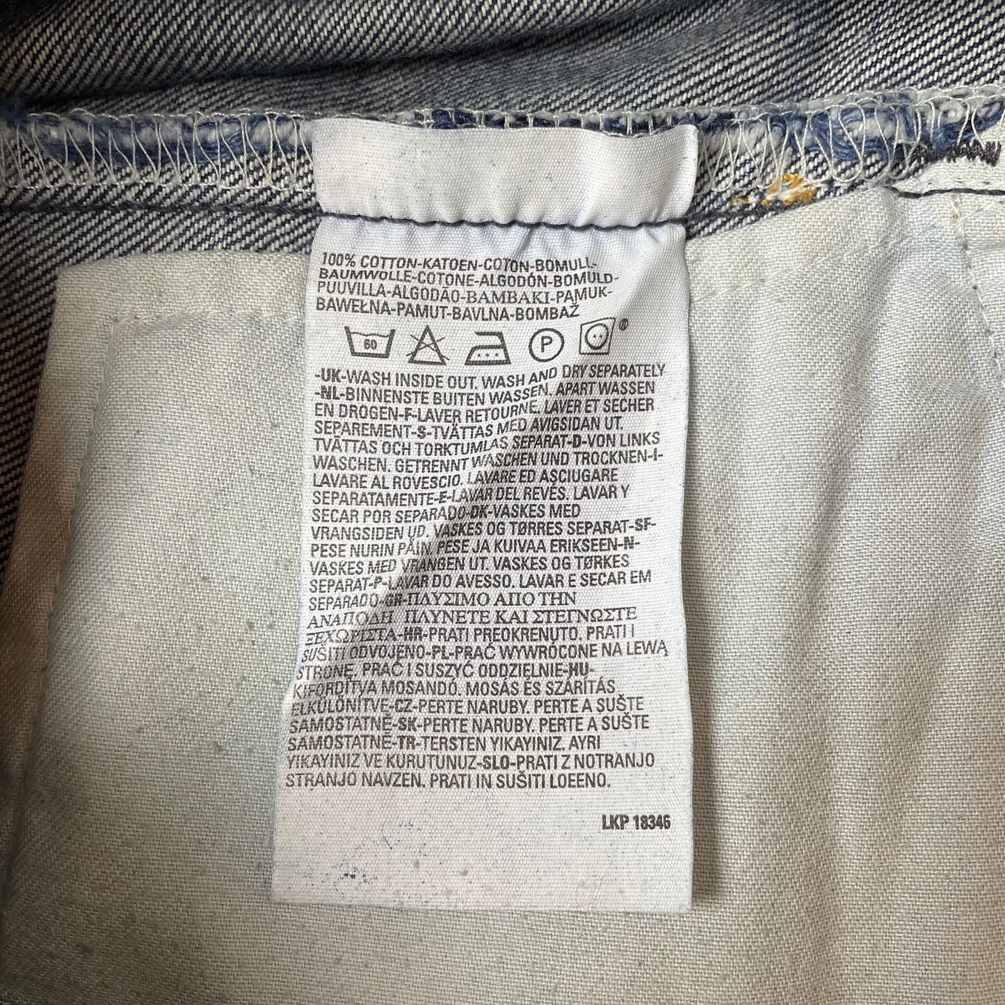 (L) Levi’s 501 Jeanshose blau W33/L36